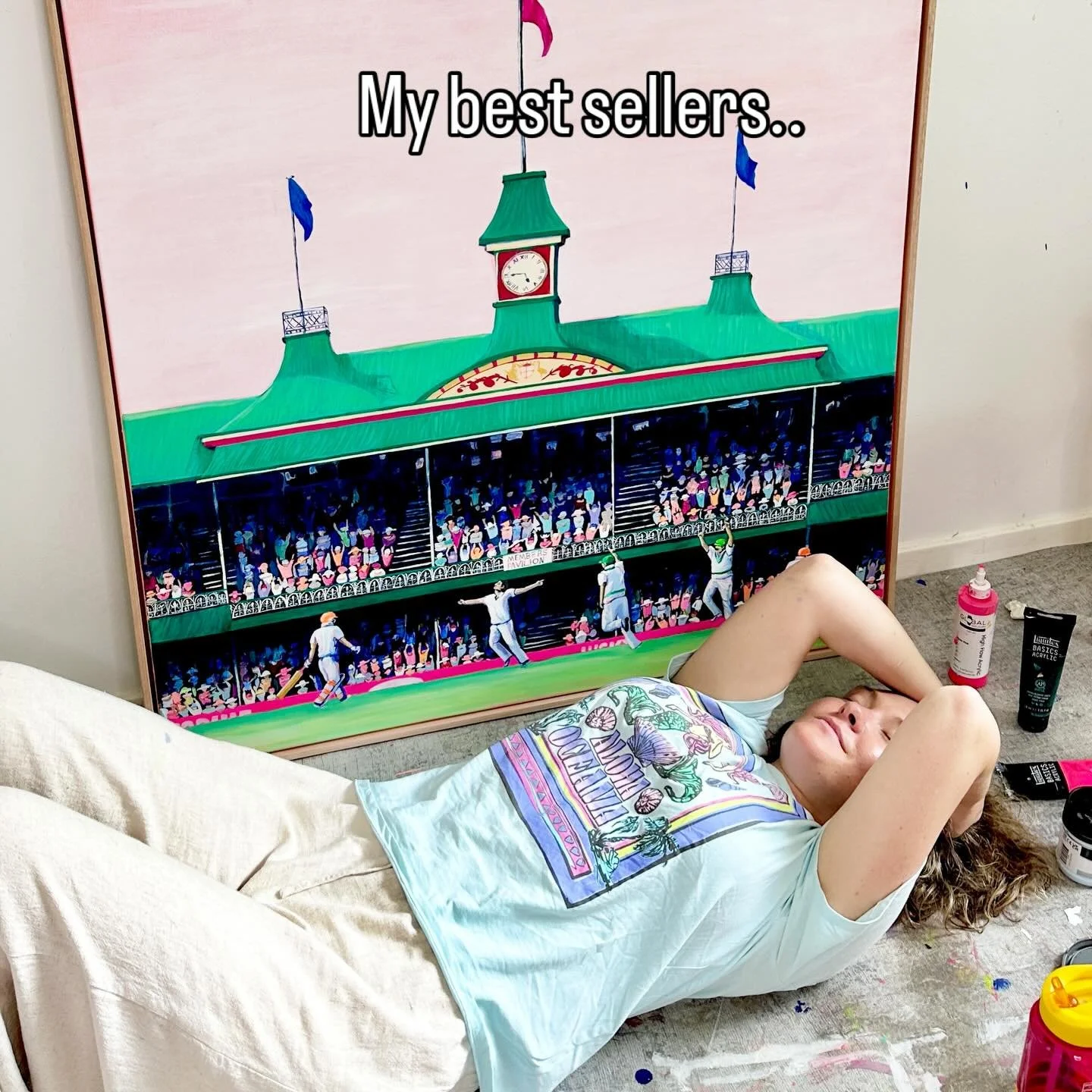 I started 2025 painting a big 1x1m SCG piece and quit my job.
Somehow we&rsquo;re here&hellip; and I&rsquo;m still a full-time artist. Being able to offer fine art prints to a wider audience has been one of the biggest gifts this year. They&rsquo;ve 