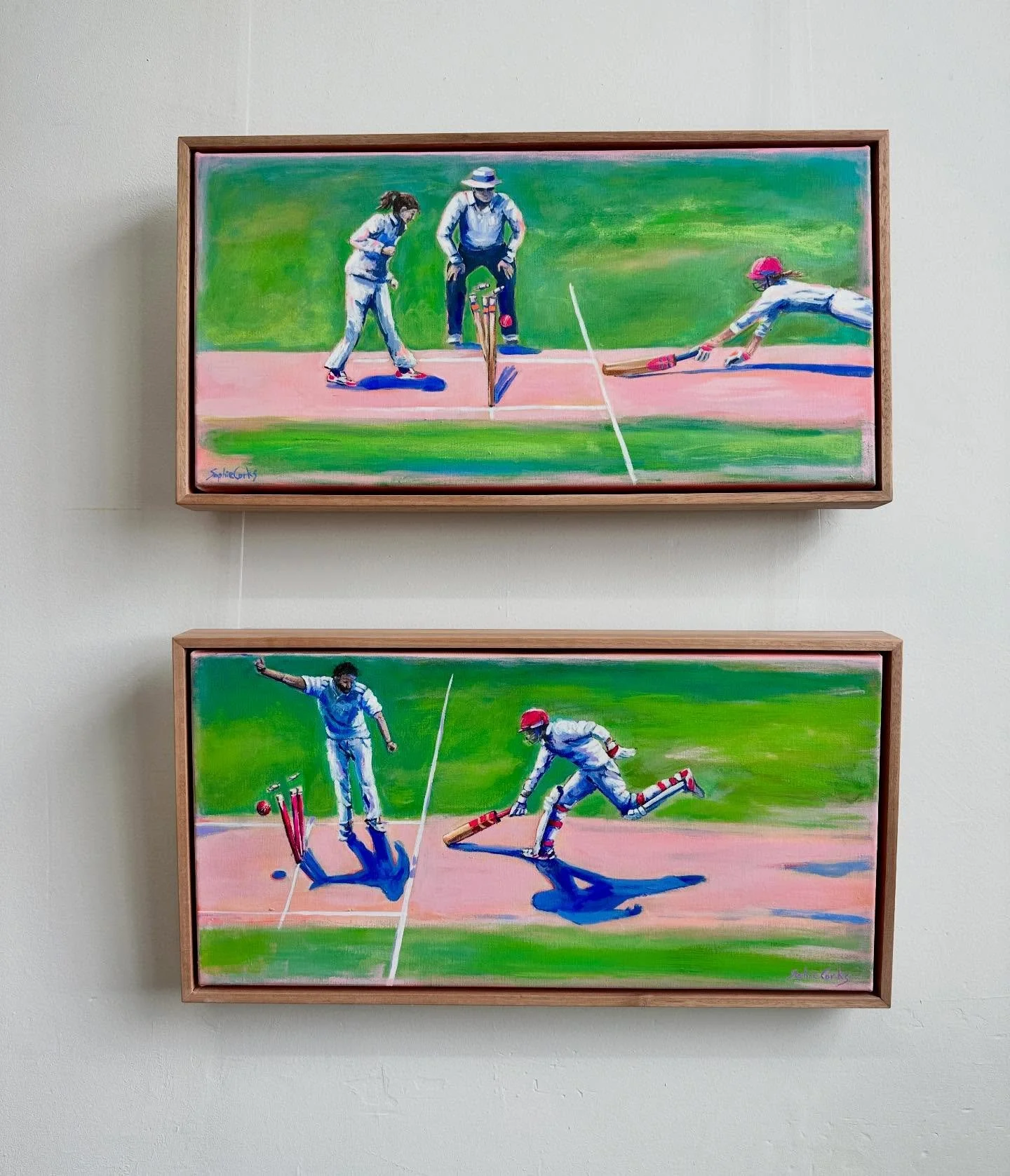 I&rsquo;ve popped these new originals online. The cricket ones have already been snapped up.. thrilled they&rsquo;re will stay together and heading to live in the Riverina where I believe a love for cricket is in the water. 🥰
Hope you&rsquo;ve all h