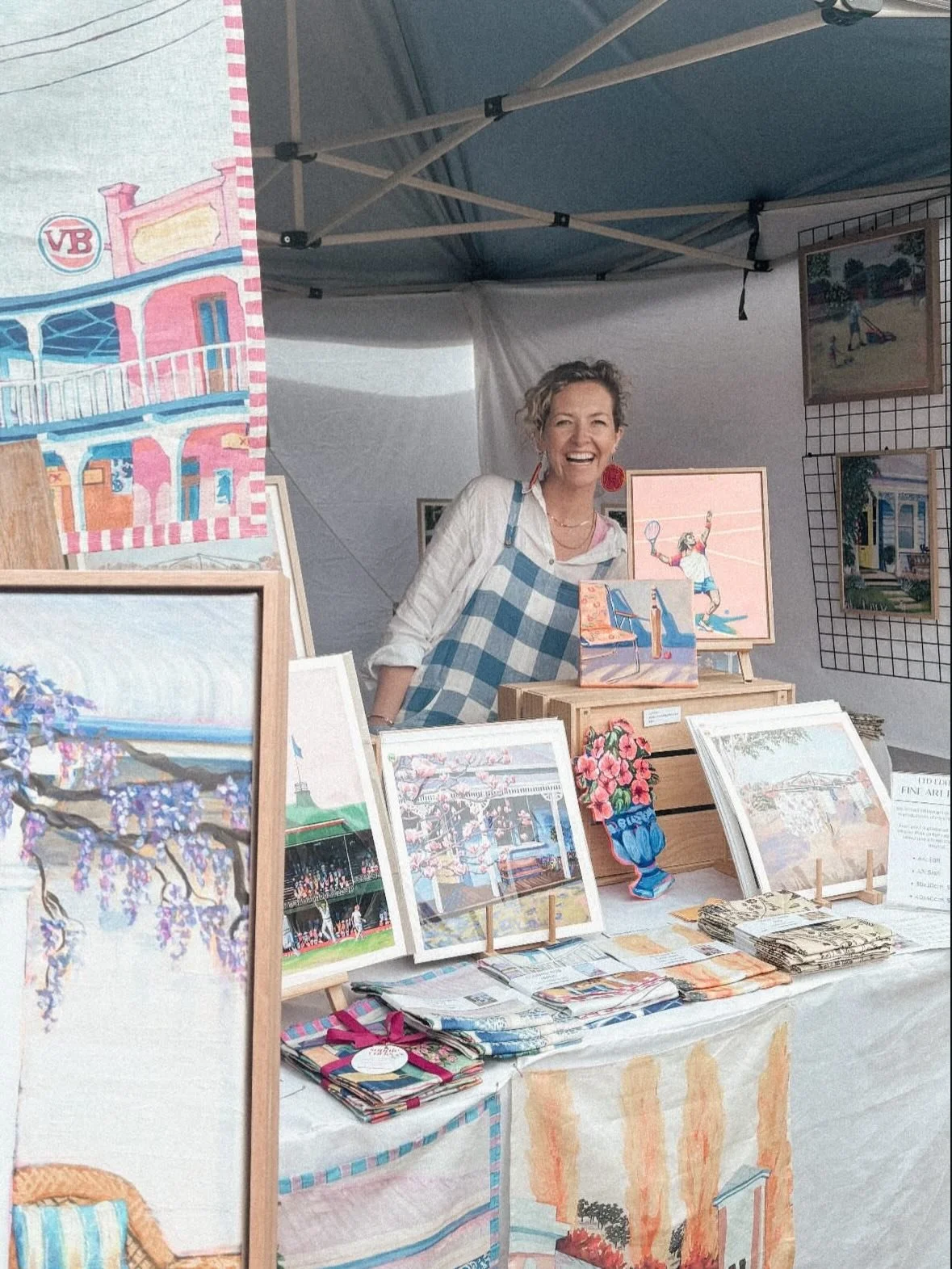 What a weekend. So grateful&hellip;. 

Molong on Friday and Millthorpe on Sunday&hellip; I had the best time. I met the loveliest people, had great chats, and absolutely loved seeing your reactions to my work in real life. After so many hours alone i