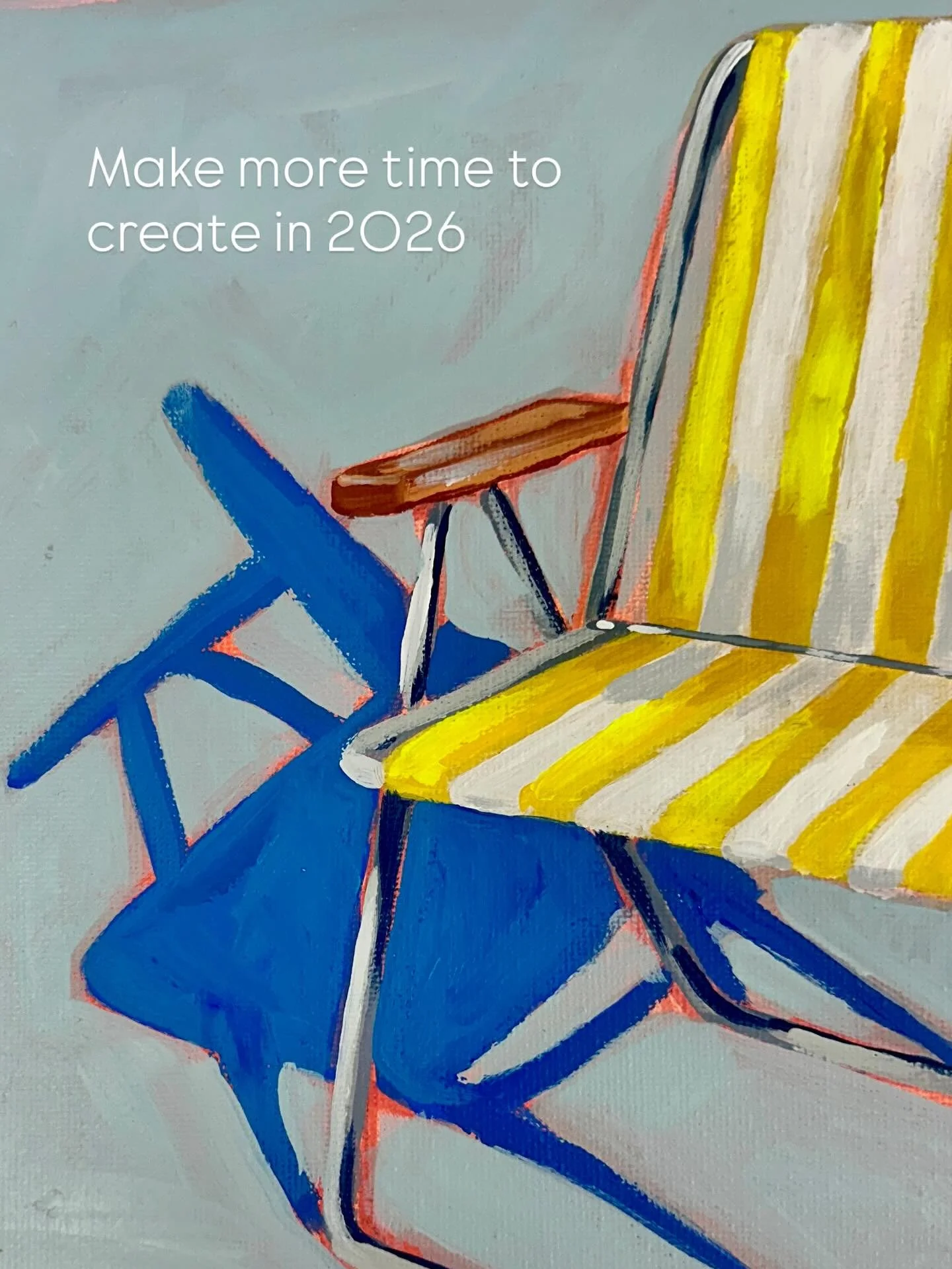 New dates for my very popular &lsquo;Take a Seat&rsquo; Painting Workshop are now live. 
Here are SIX reasons to book: 

1. Begin the year with a creative experience, and leave with skills you can use to start a new hobby. 

2. A private studio setti