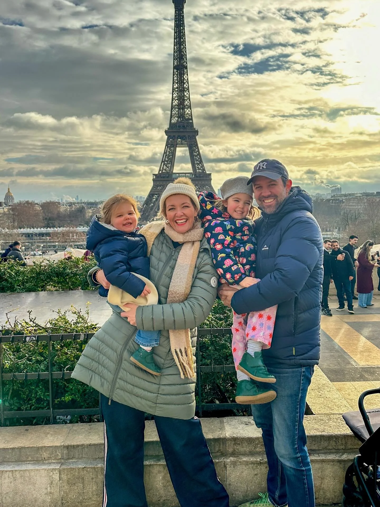 After coming back from a whirlwind five weeks in France, everyone has asked me the same thing. 
How was your trip? 

Beautiful and intense, all at once.

Two small children. Mid-winter. Lots of long car trips. A two-year-old who refused the pram and 