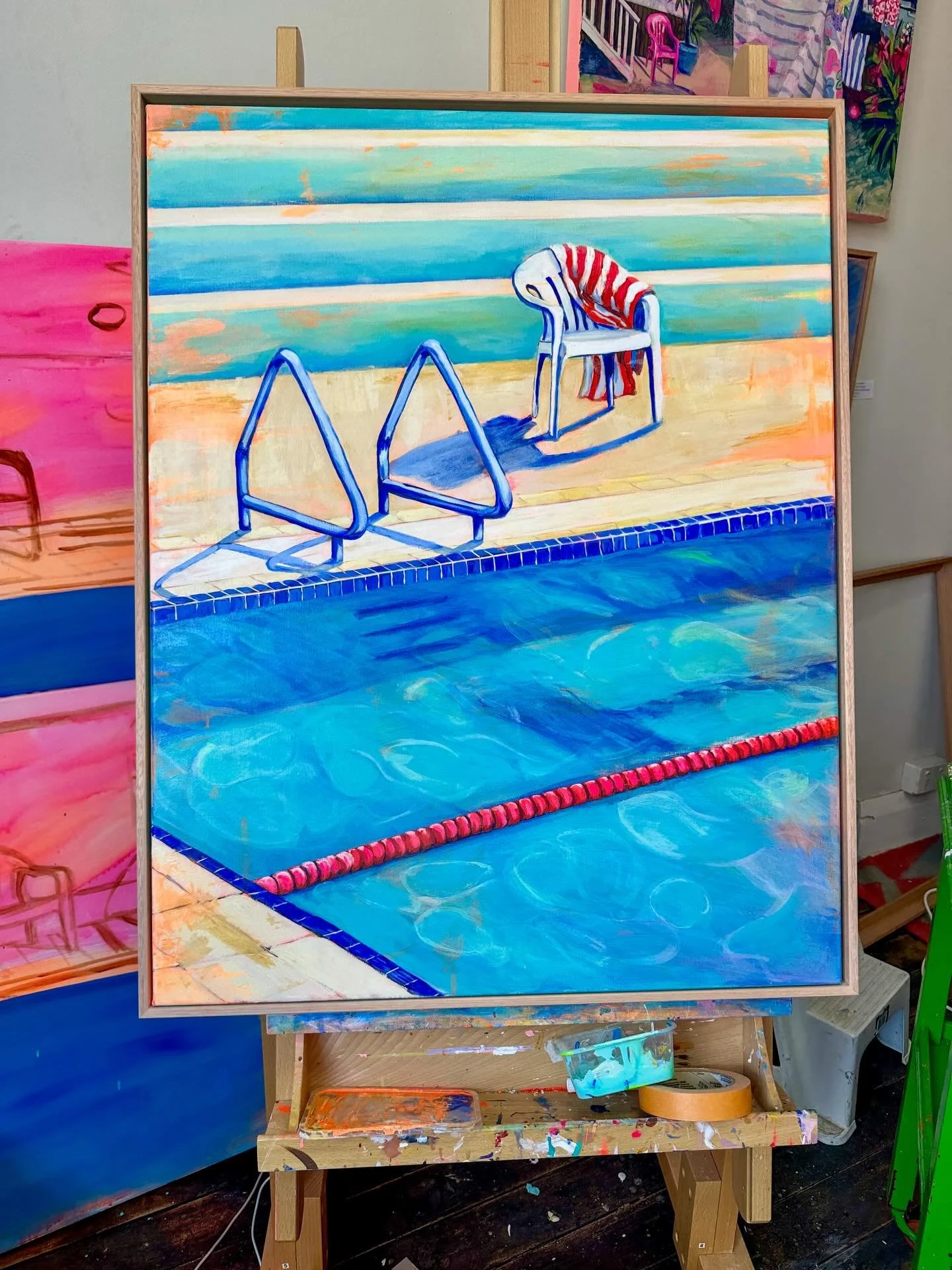 I&rsquo;m deep in collection building mode for @affordableartfairau Brisbane, working on my biggest collection yet. So I&rsquo;ve got zero considered social posts happening right now.

I&rsquo;m in flow and it&rsquo;s coming out so naturally, so I&rs