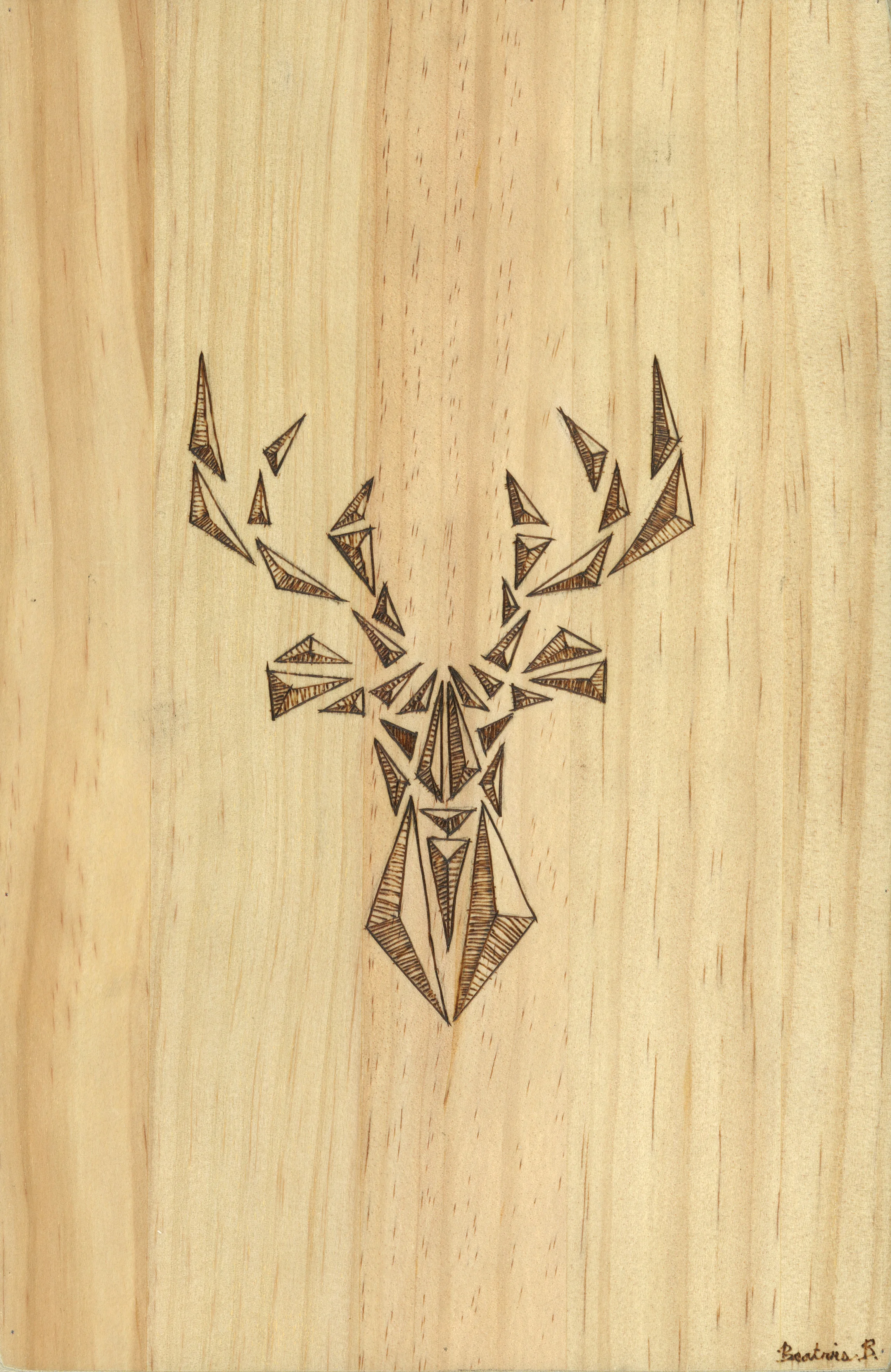 geometric deer