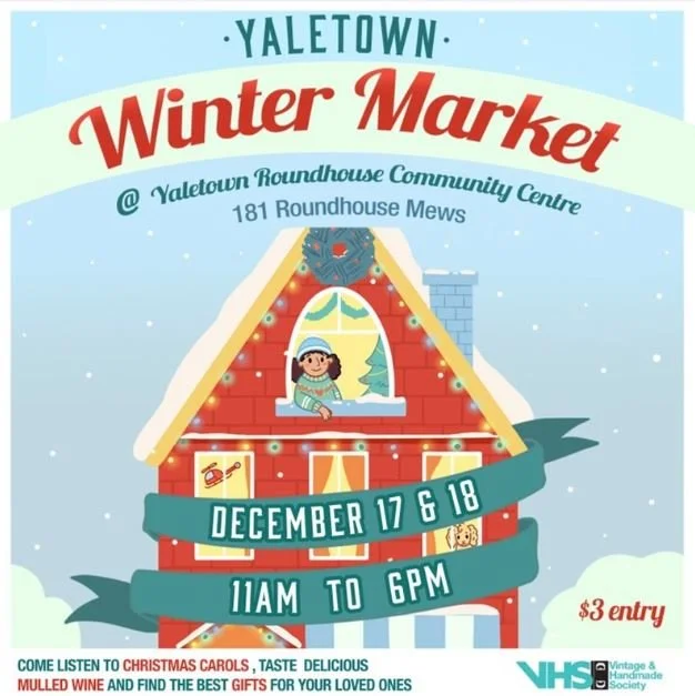 Winter Market - Yaletown Roundhouse - Dec 17