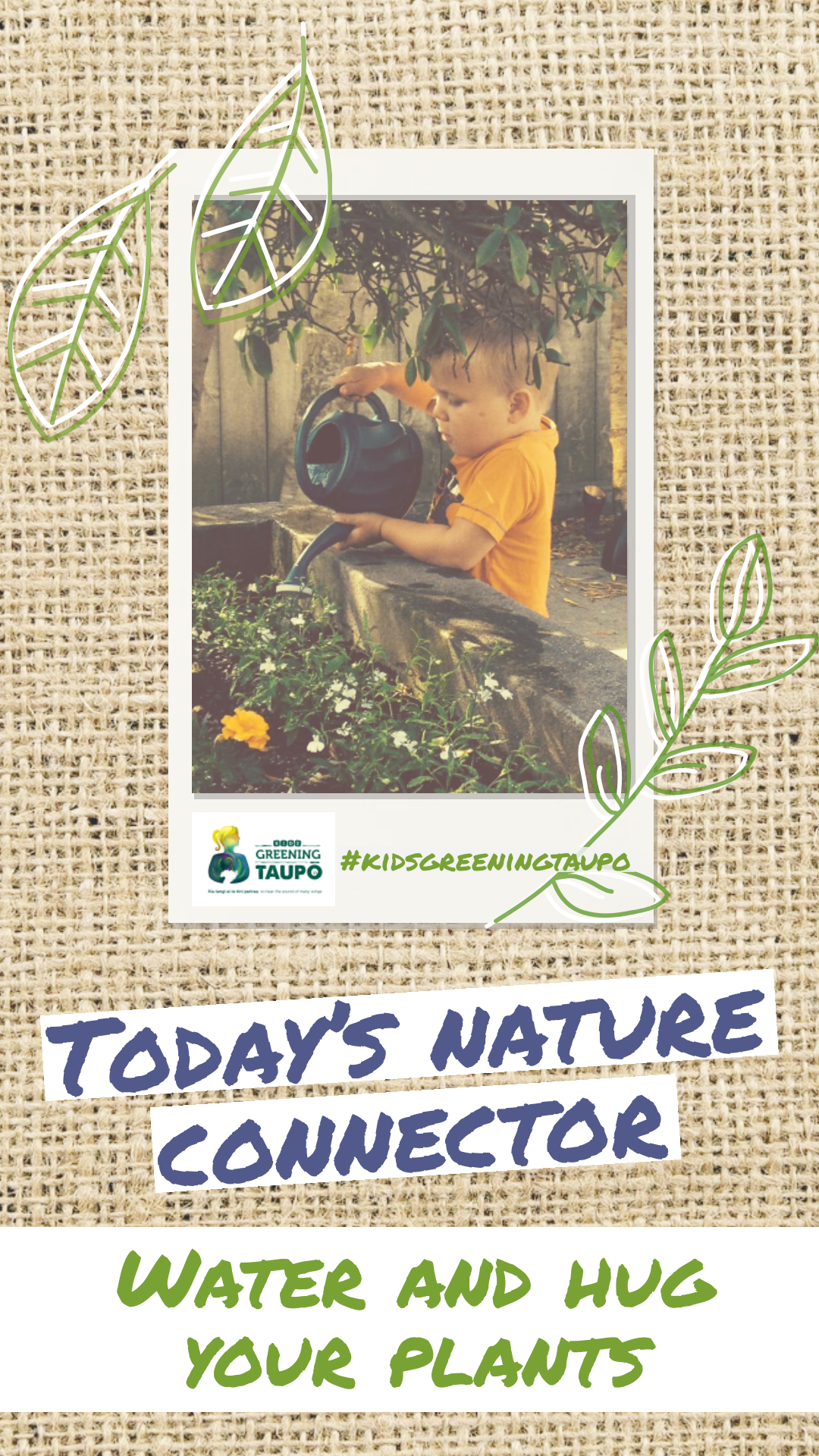 Water Your Plants and Give Them a Hug 