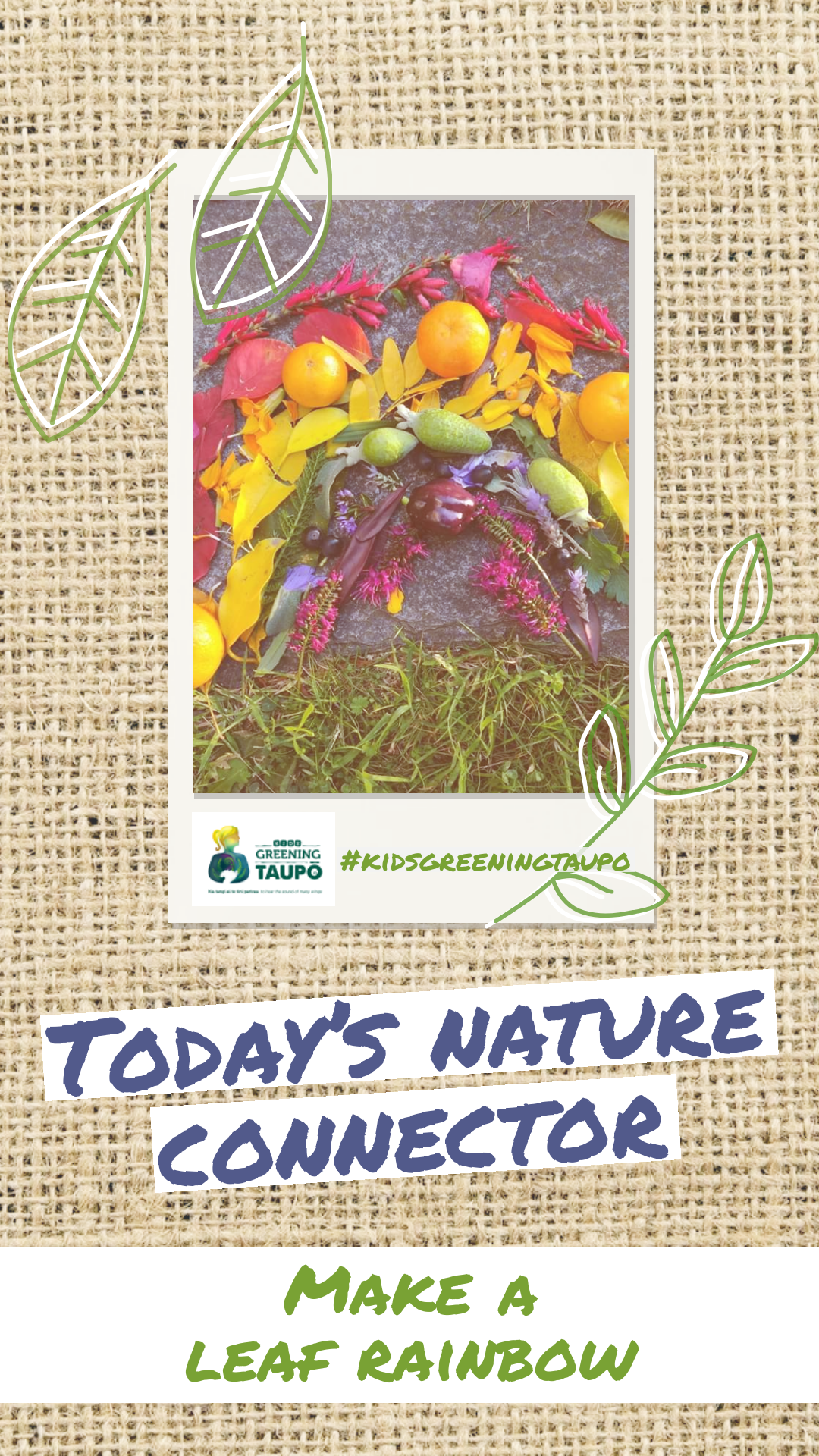 Make a Nature Rainbow