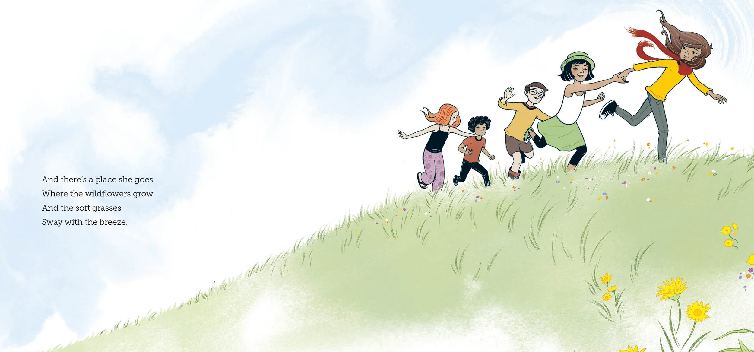 This beautiful illustration is from the book ‘Aroha Knows’ by Rebekah Lipp and Craig Phillips