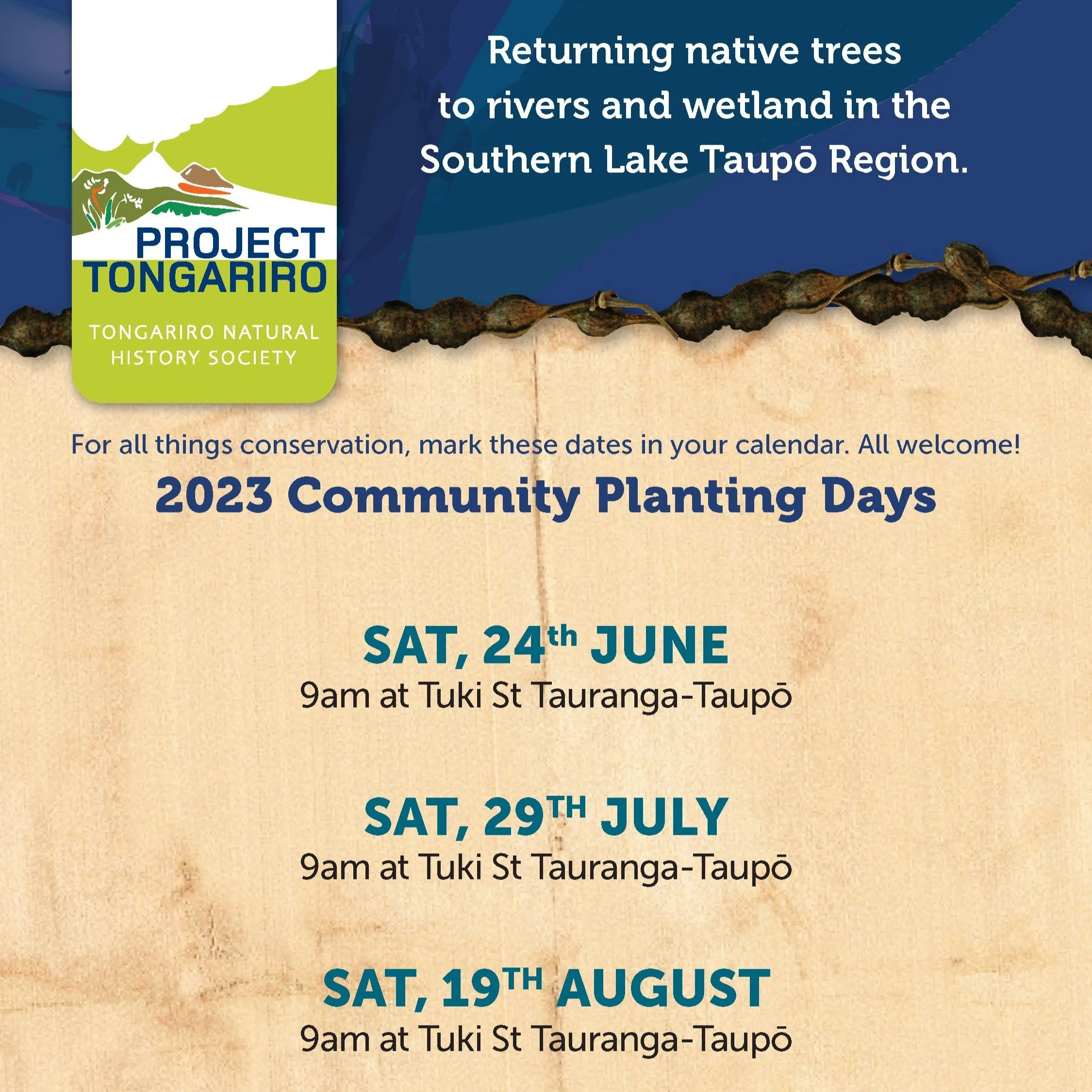 2023 Community Planting Days