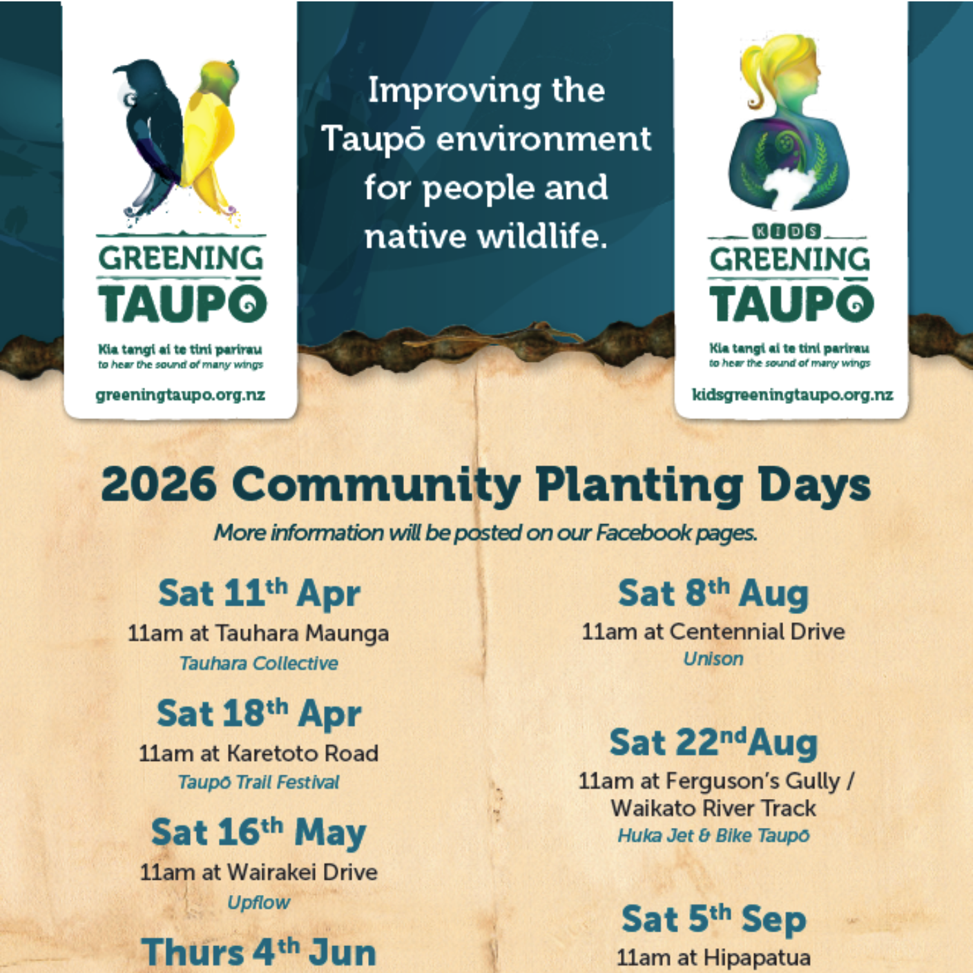 2026 Community Planting Days
