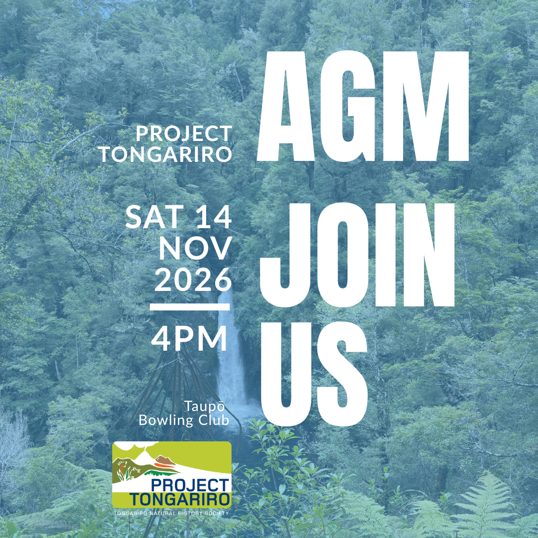 Project Tongariro 2026 AGM -  Save the Date!