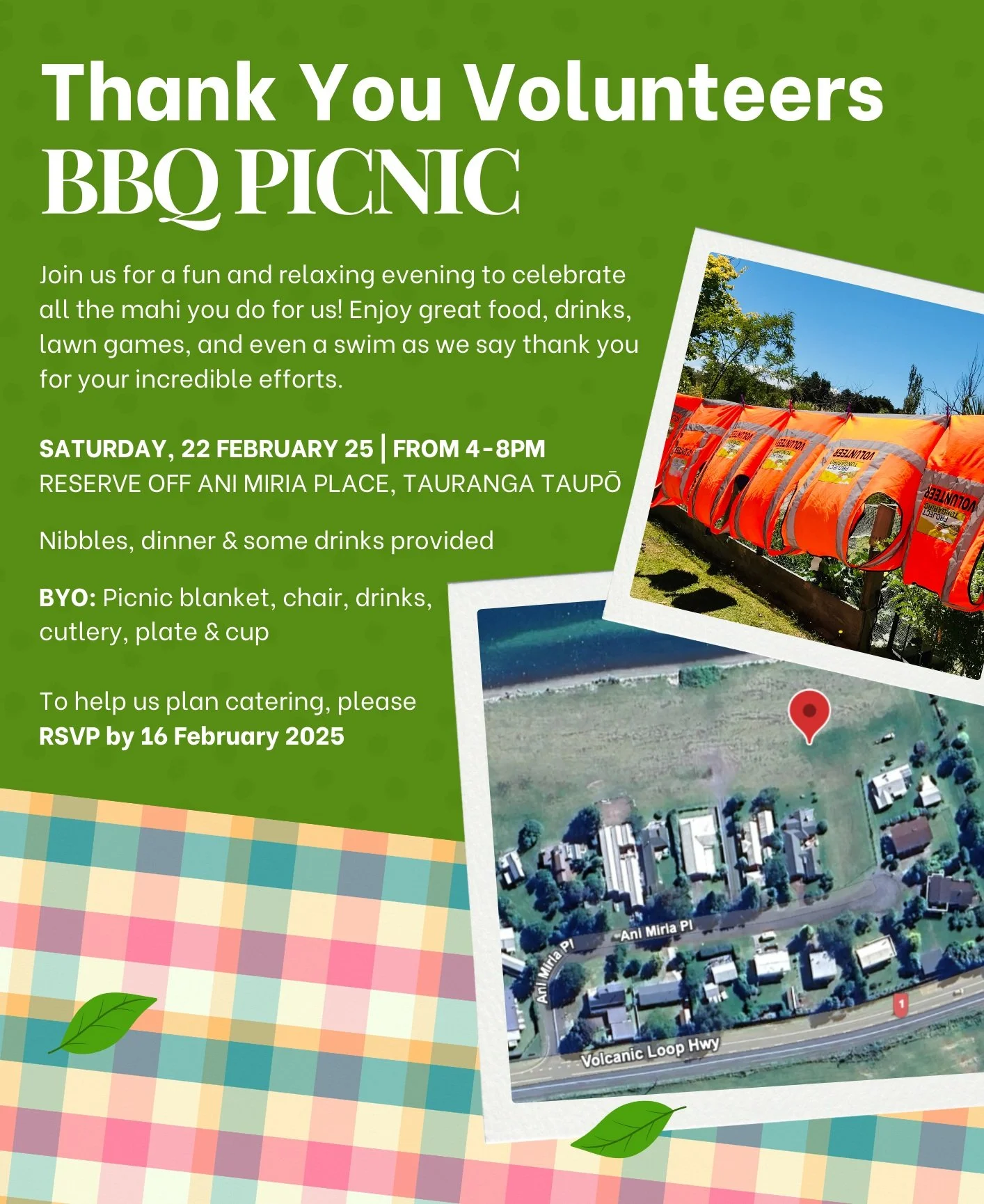 Thank You Volunteers BBQ 2025