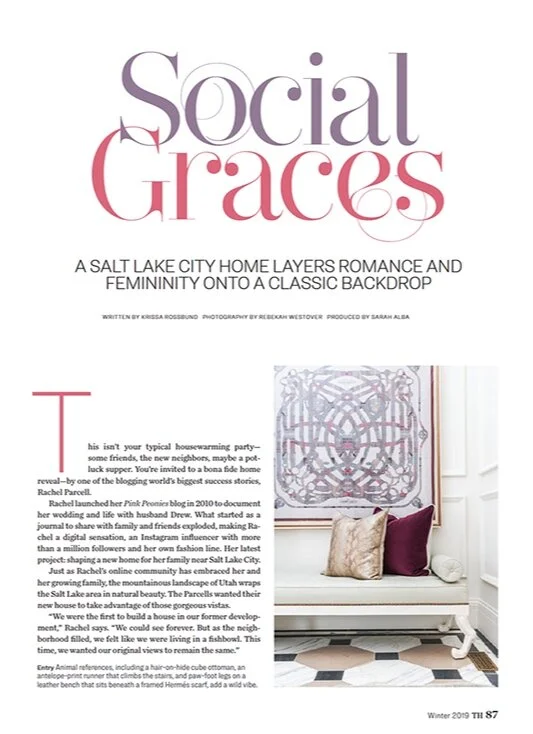Published in Traditional Home Magazine.