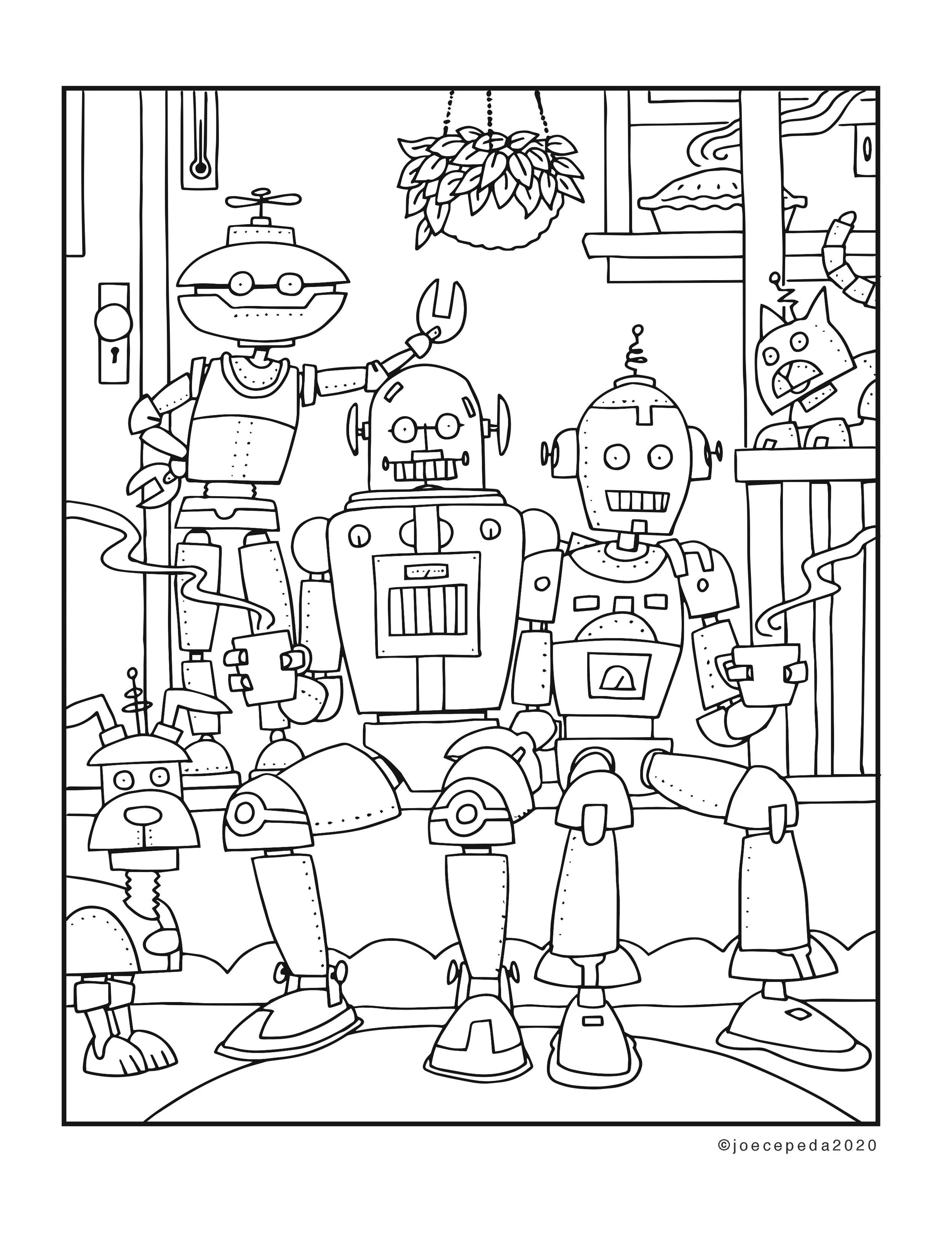 coloring pages joe cepeda