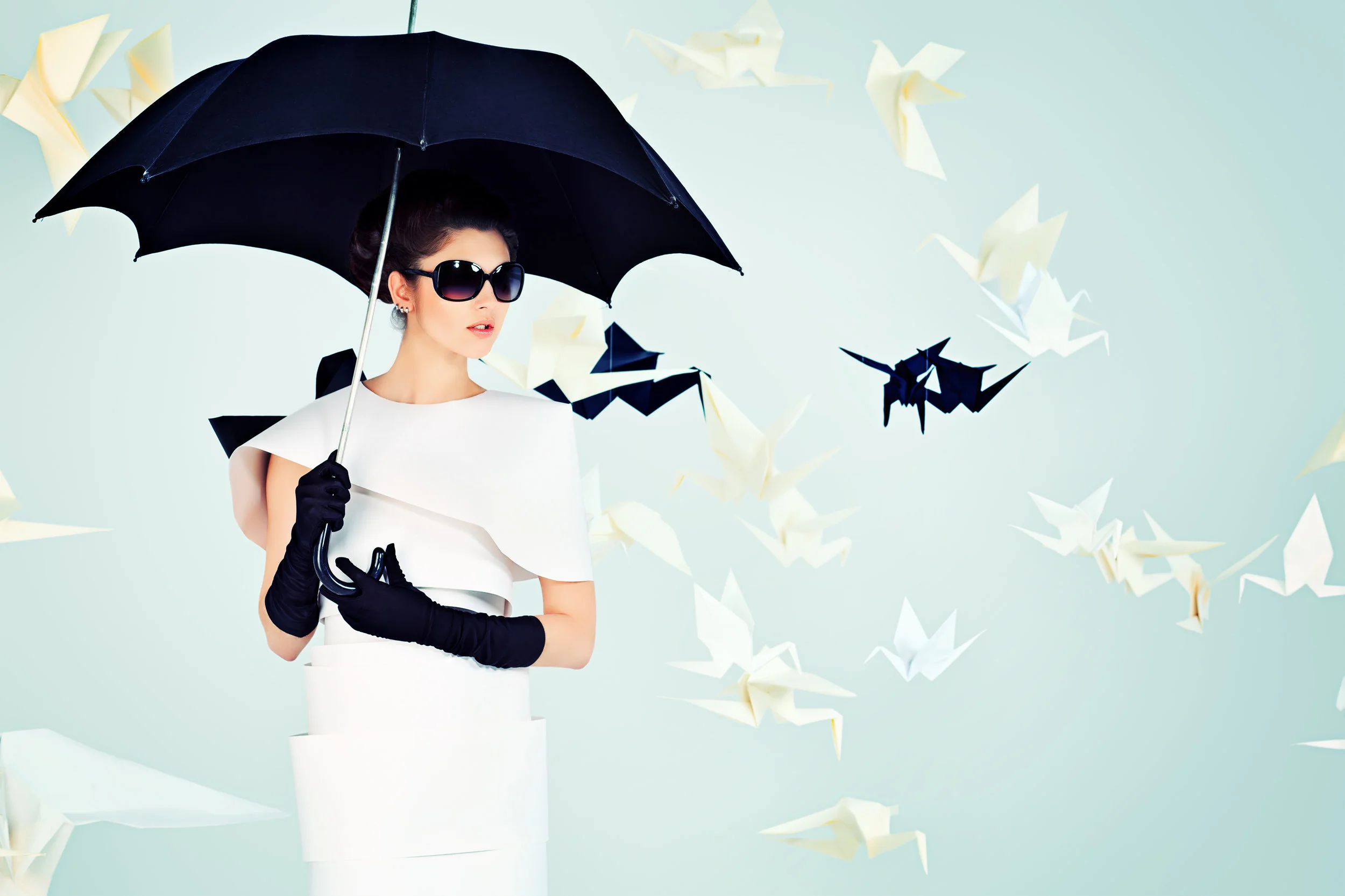 umbrella black