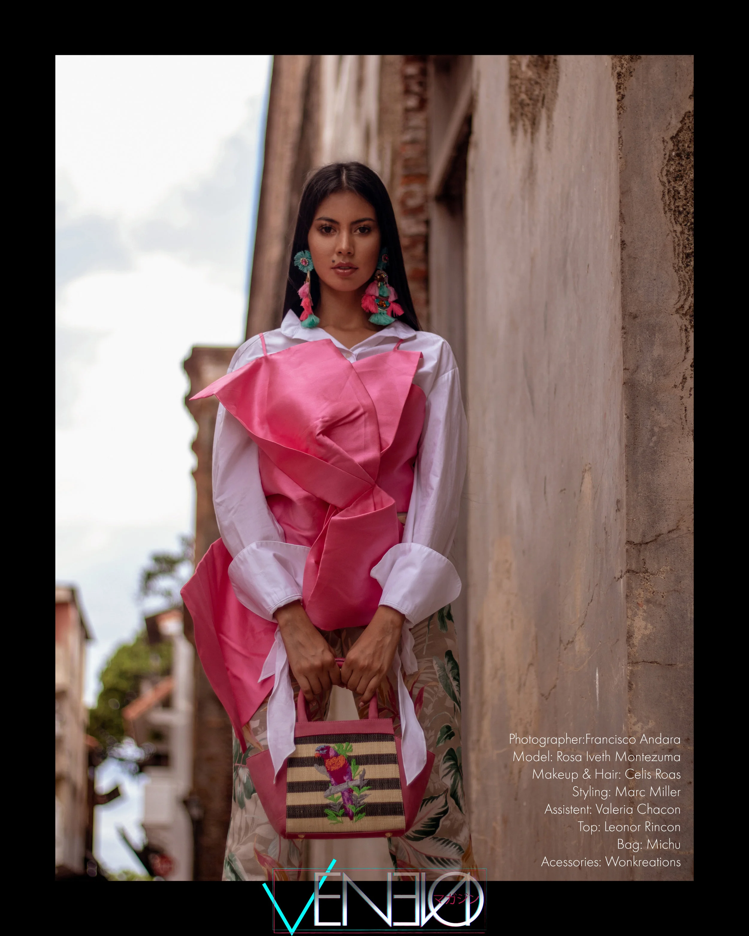 Top: Leonor Rincon @leonorrincon Bag: michu @michubags Accessories: Wonkreations @wonkreations Shoes: Vizzano @vizzano_oficial