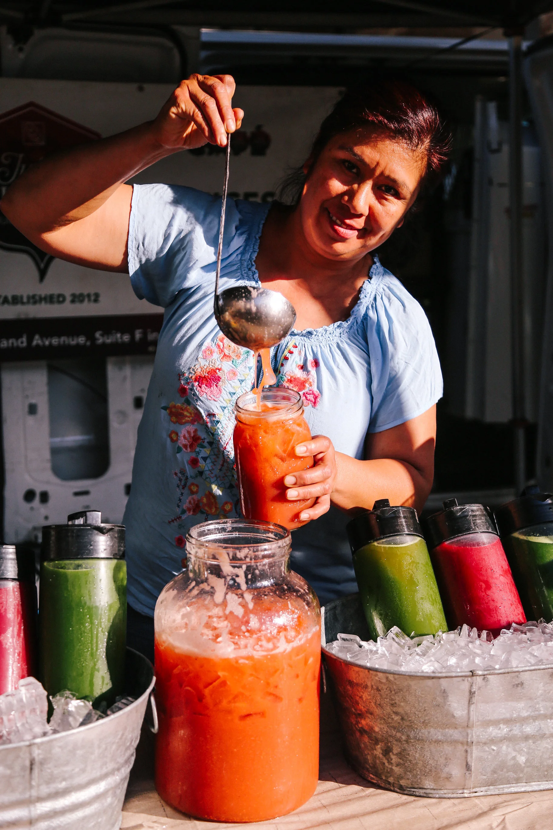 FARMERS' MARKETS — Julia's Juices