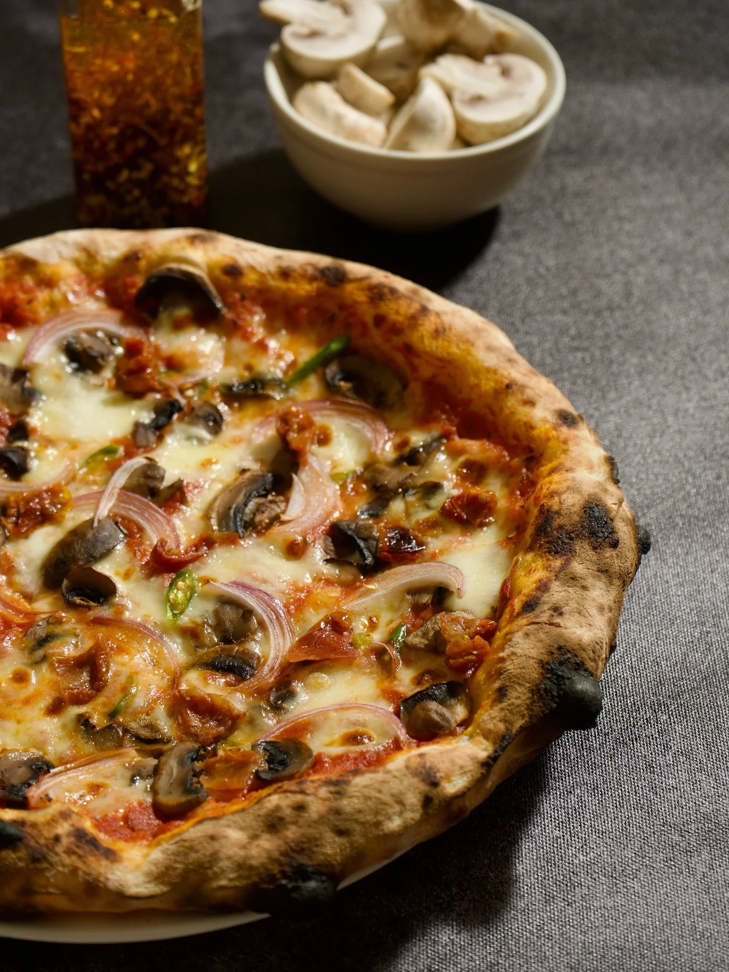 Dine In :: Home Delivery
Our 10” Neapolitan-ish pizzas are baked to perfection , try us , you’ll love it !
Kolkata New Alipore - 9163598564
Kolkata Wood street - 9748778564
Kolkata Salt Lake - 9007757471
Baking every day at ,
Calcutta