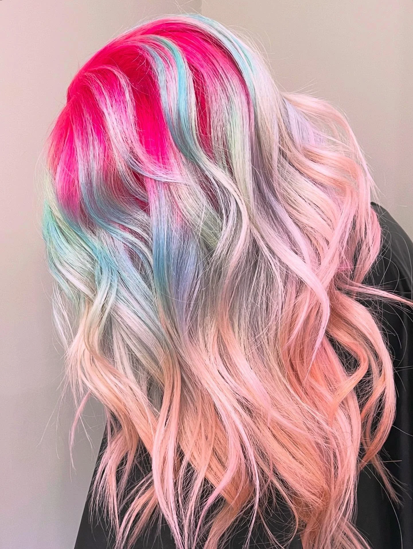 Cotton Candy #fashionhaircolor #mauihair #mauihairstylist #mauicolorist #hairart
