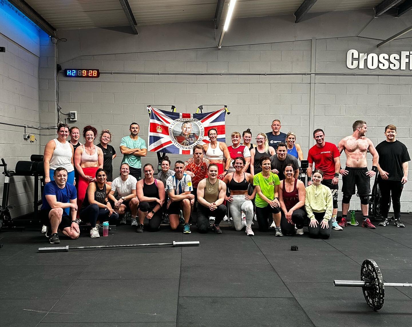 Saturday&rsquo;s with Charlie.
Whatever your thoughts on the Coronation enjoy the Bank Holiday with friends and family 💜 #crossfithuddersfield #crossfituk #kingcharles #coronation #workout #fitness #wod