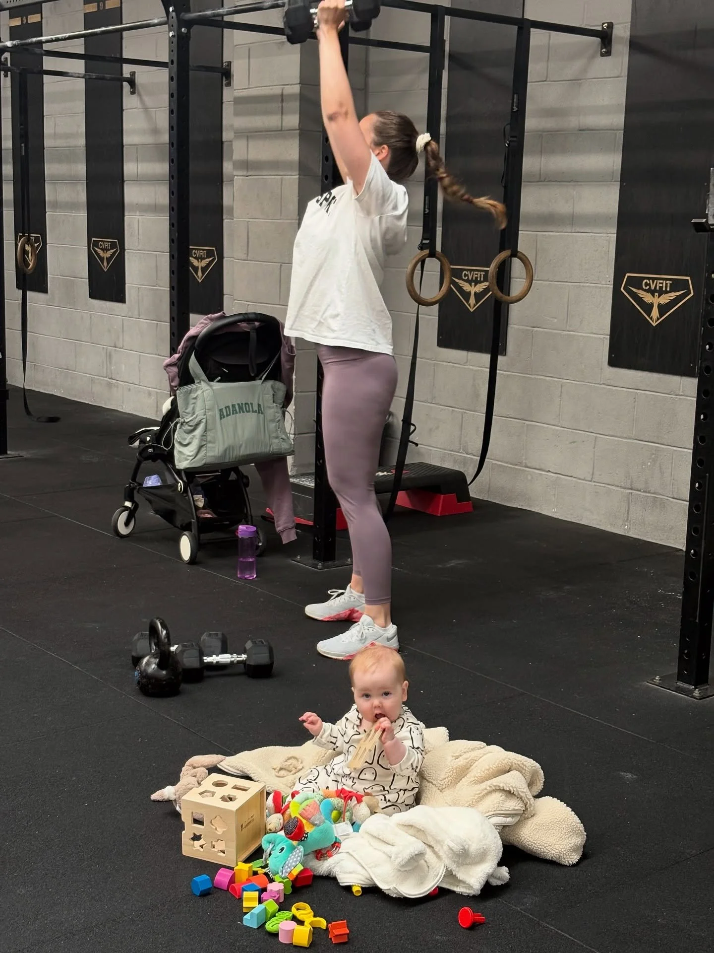 Setting an example&hellip; even if they&rsquo;re not quite watching 😅

At CrossFit Huddersfield, we love seeing our members show their little ones what strength, consistency, and self-care look like &mdash; even if the toys are currently more exciti