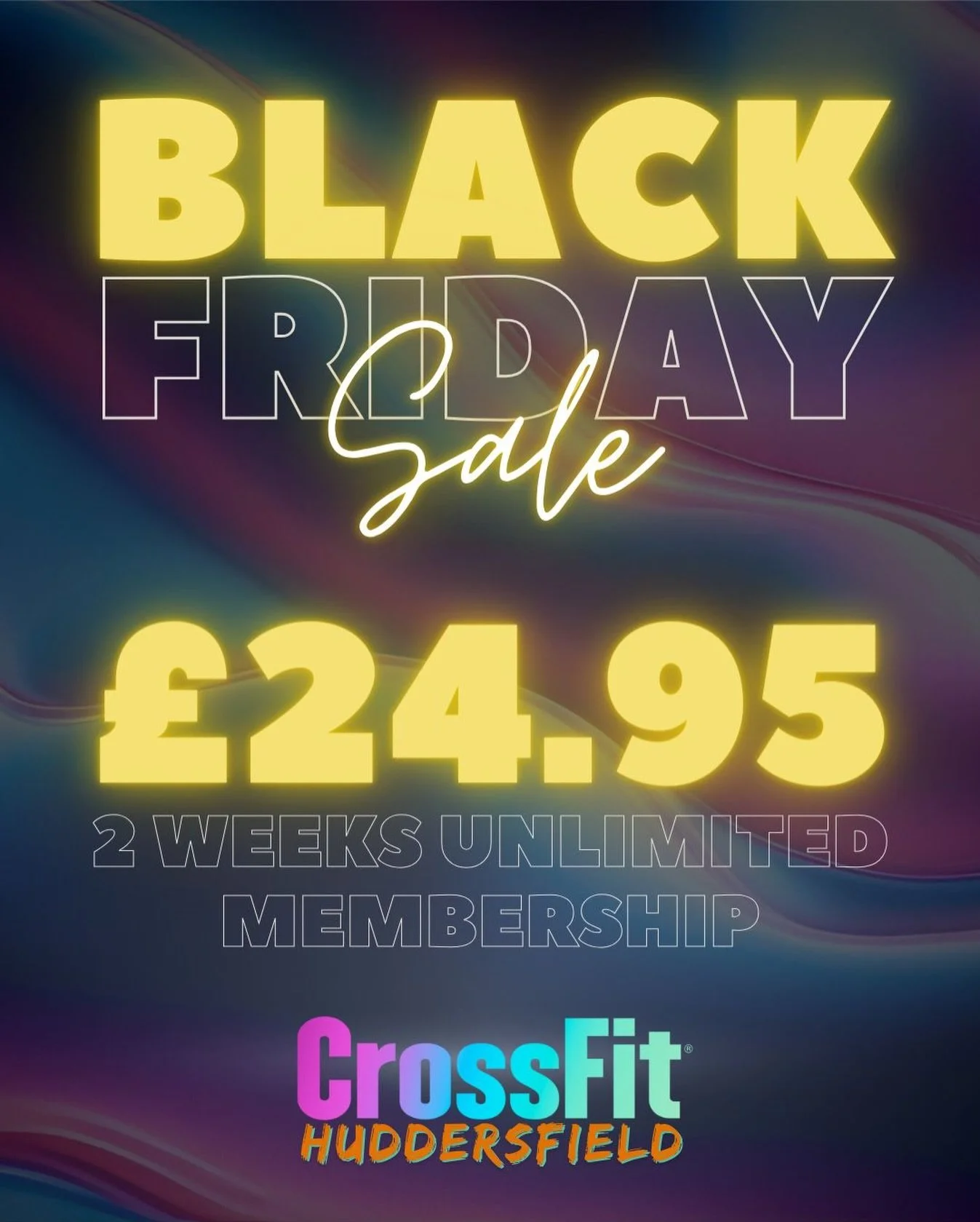 🔥 BLACK FRIDAY OFFER! 🔥
Ever thought about trying us&hellip; but life got in the way? Or maybe you&rsquo;ve been a little unsure about taking that first step?
Now&rsquo;s the time. 💥

For a limited time only, get 2 weeks of unlimited classes for j