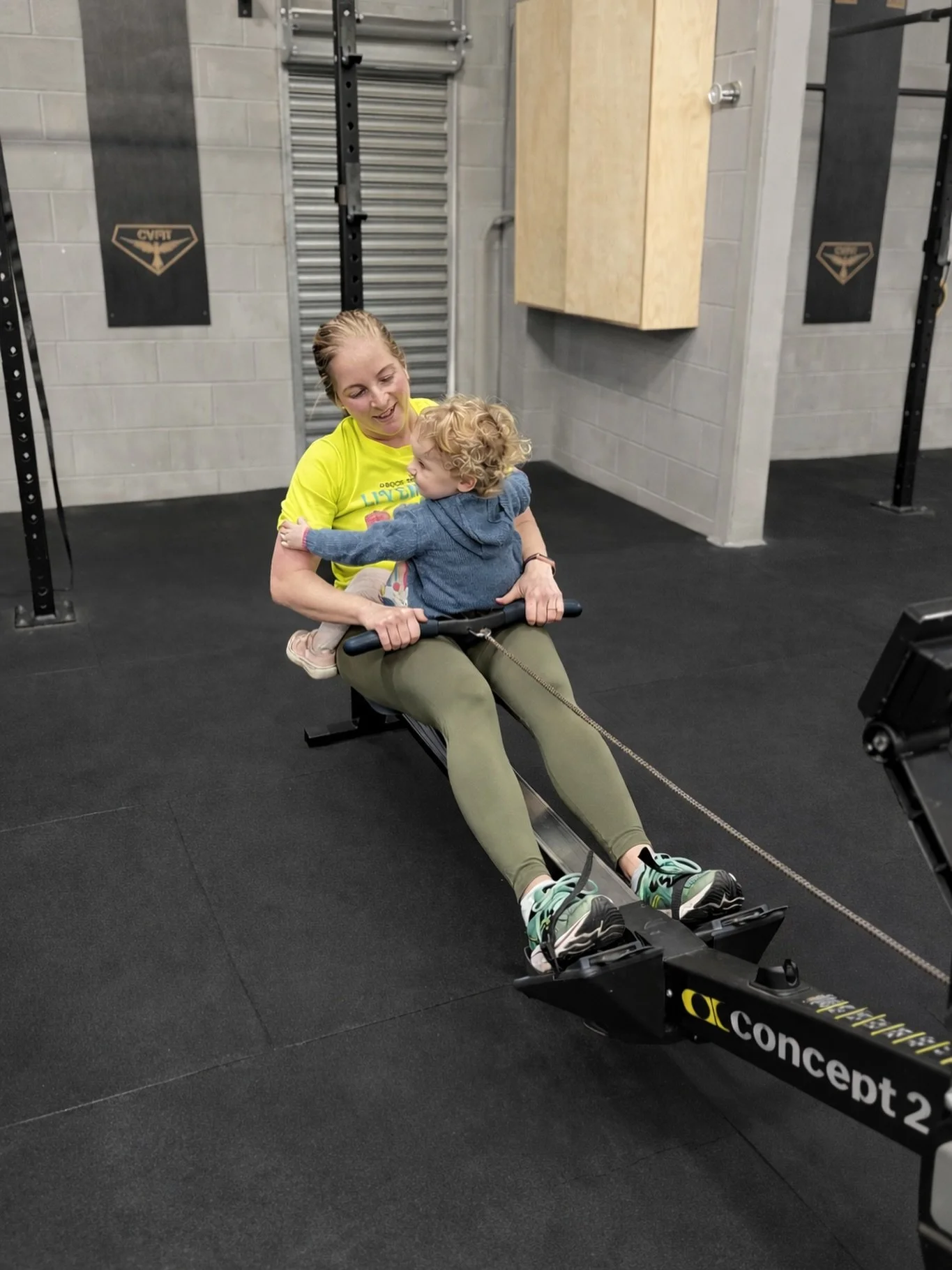 Life doesn&rsquo;t stop when you become a parent&hellip; and neither should your training 💪👶

At CrossFit Huddersfield, children are welcome at ALL of our 9:30am sessions.
Whether they&rsquo;re having a cuddle, playing nearby, or cheering you on, y