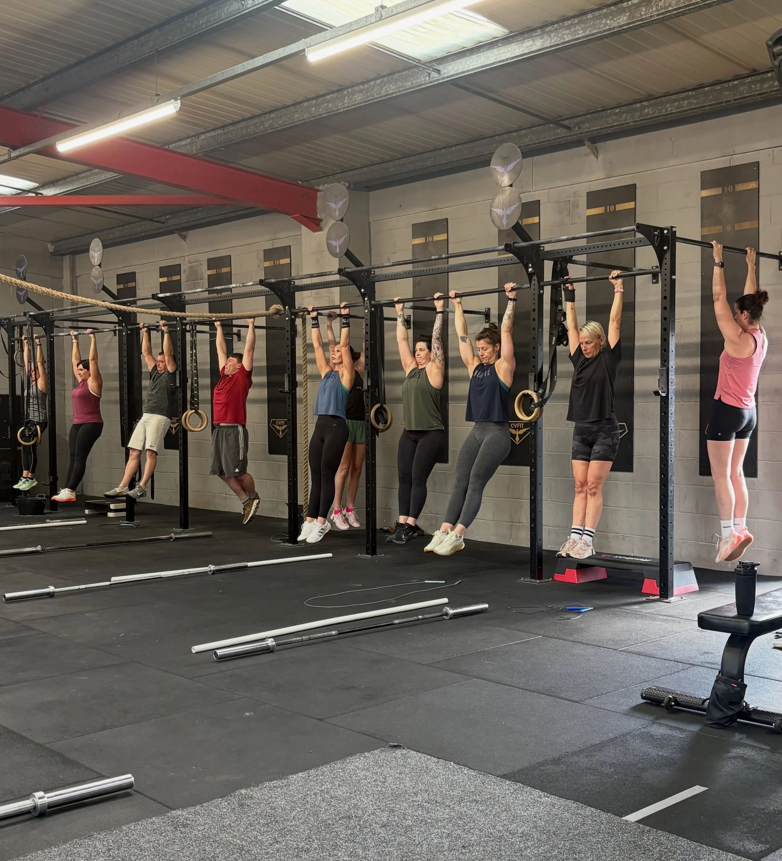 Why should we all be able to hang? 🤔

It might look simple, but hanging from a bar is one of the most underrated things you can do for your health and fitness.

✅ Improves grip strength &ndash; one of the biggest indicators of overall strength and h