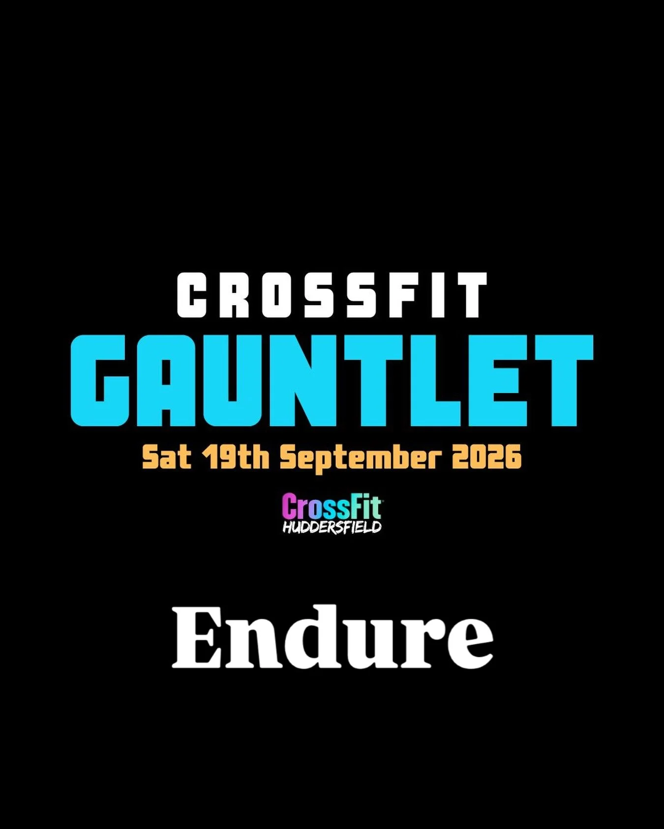 ⚔️ THE CROSSFIT GAUNTLET &ndash; PART 3 RELEASE ⚔️
&ldquo;Endure&rdquo;

You&rsquo;ve tested your strength.

You&rsquo;ve battled through the workout.

Now comes the final test&hellip;

The one that separates those who can perform from those who can 