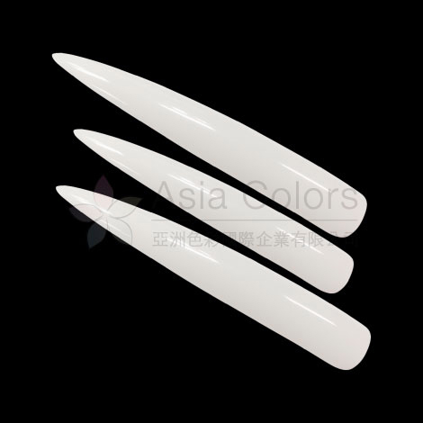 比賽用巫婆甲片(10入) - Nail Tips Of Competition (Pointed)
