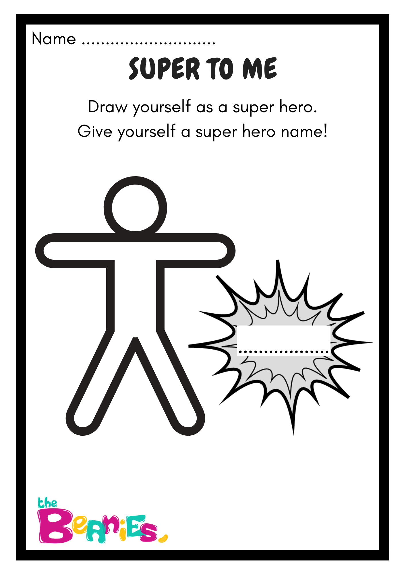 Super To Me Worksheet