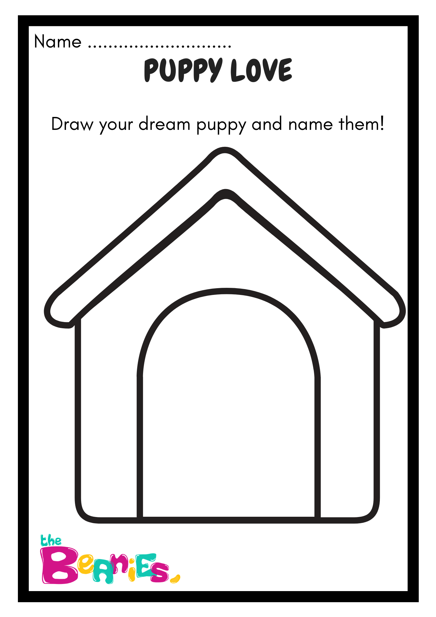 Puppy Love Worksheet