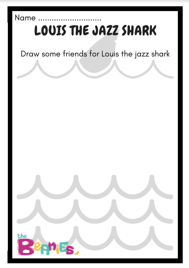 Louis the Jazz Shark Worksheet