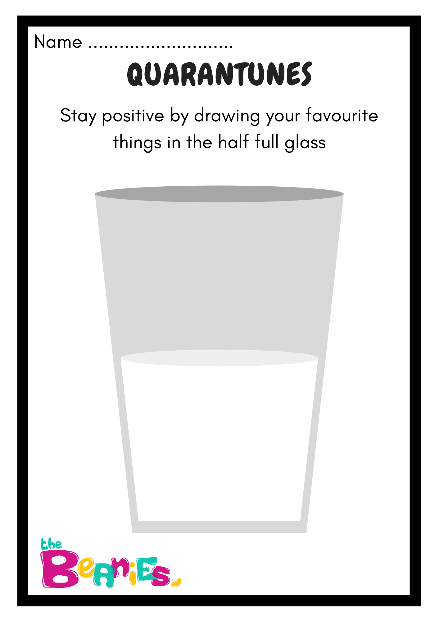 Quarantunes Worksheet