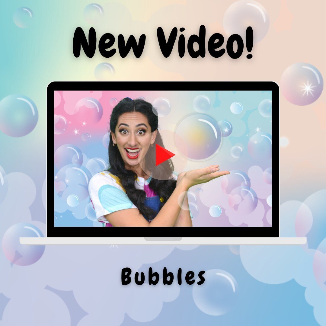 New Youtube Video Alert 😍🤗⁠
⁠
Sing and Dance along to one of our favourite songs to perform at shows - Bubbles! ⁠
⁠
You can watch the newest video via the Youtube like in our bio (don't forget to subscribe while you're there, and your Mini Beanie d