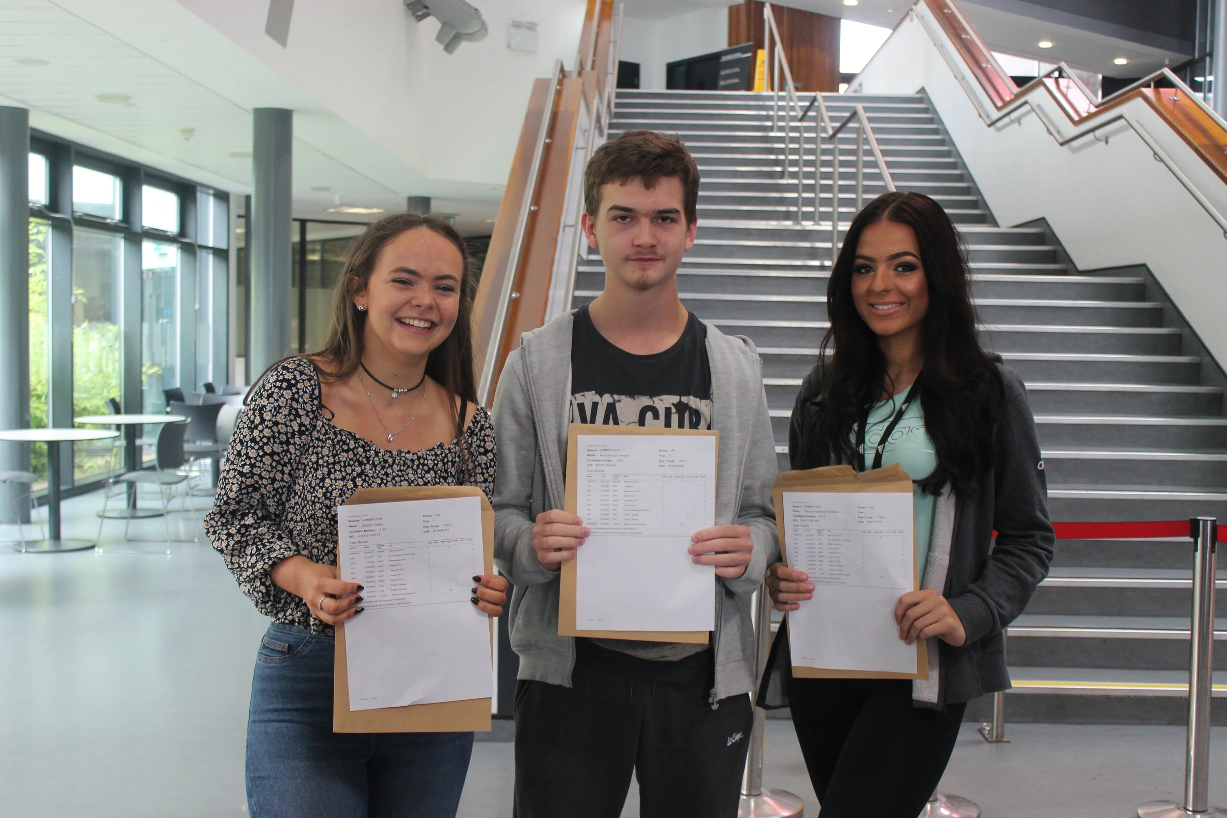 The Ellesmere Port Church of England College celebrates impressive improvements across every GCSE measure