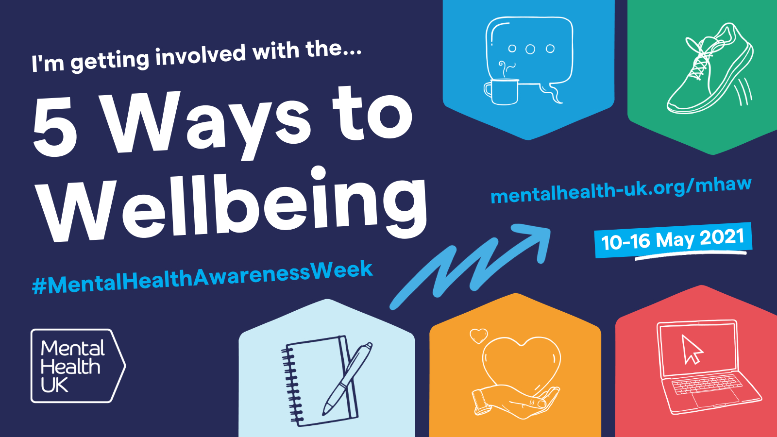 Mental Health Awareness Week: 10th - 16th May 2021