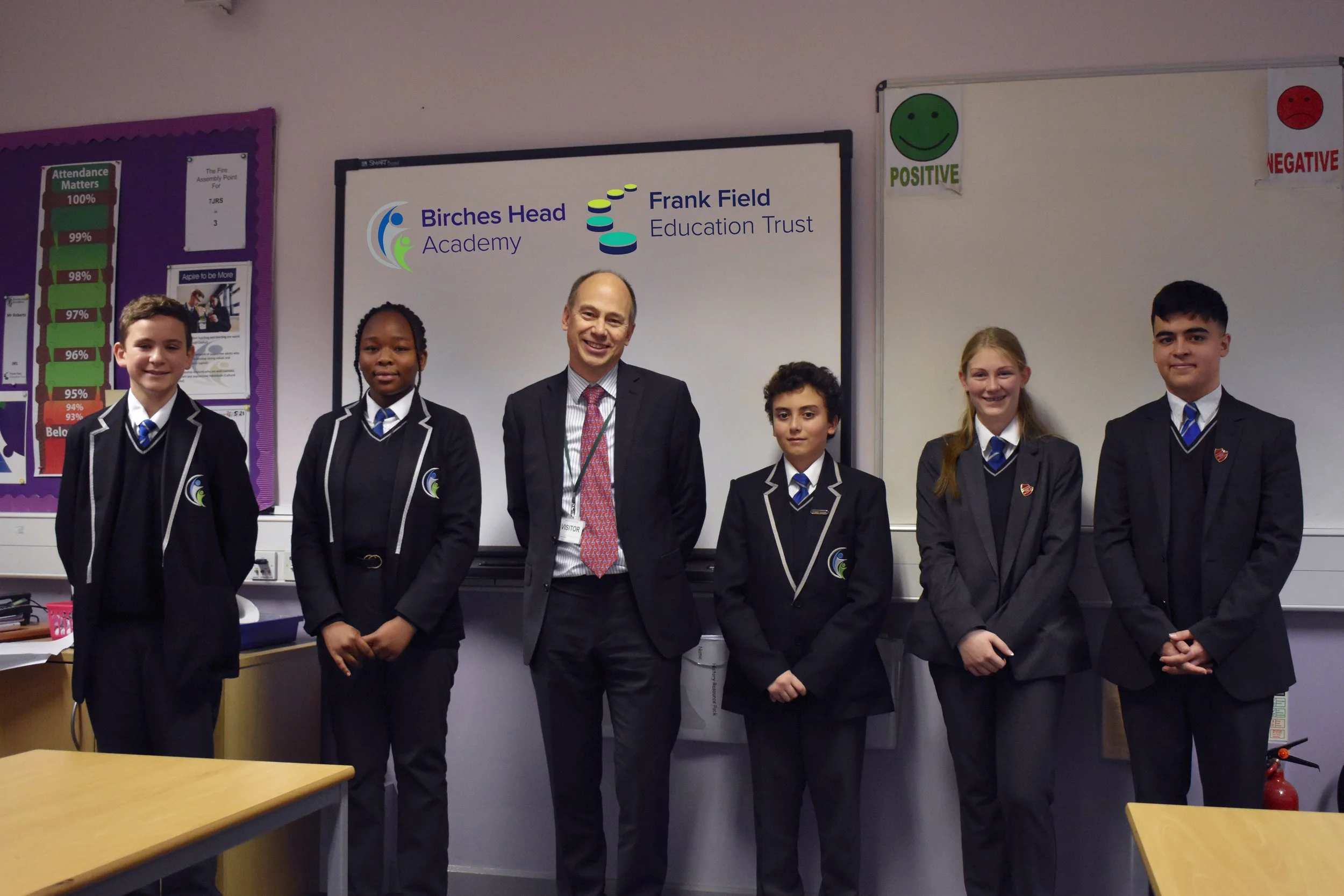 Birches Head Academy welcome the West Midlands Regional Schools Commissioner