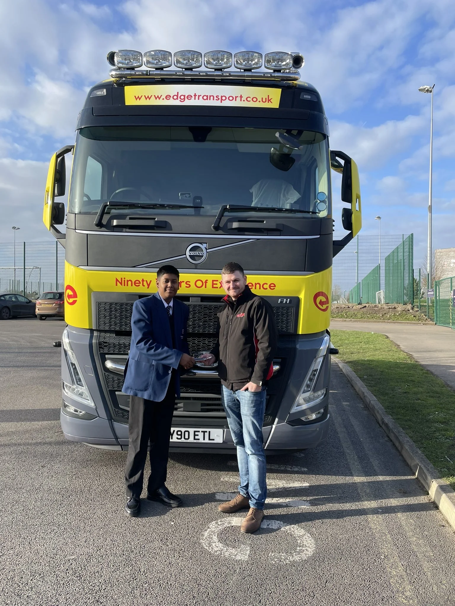 Congratulations to EPC student Nazib who is the winner of the Edge Transport truck livery design competition, celebrating 90 years of excellence!