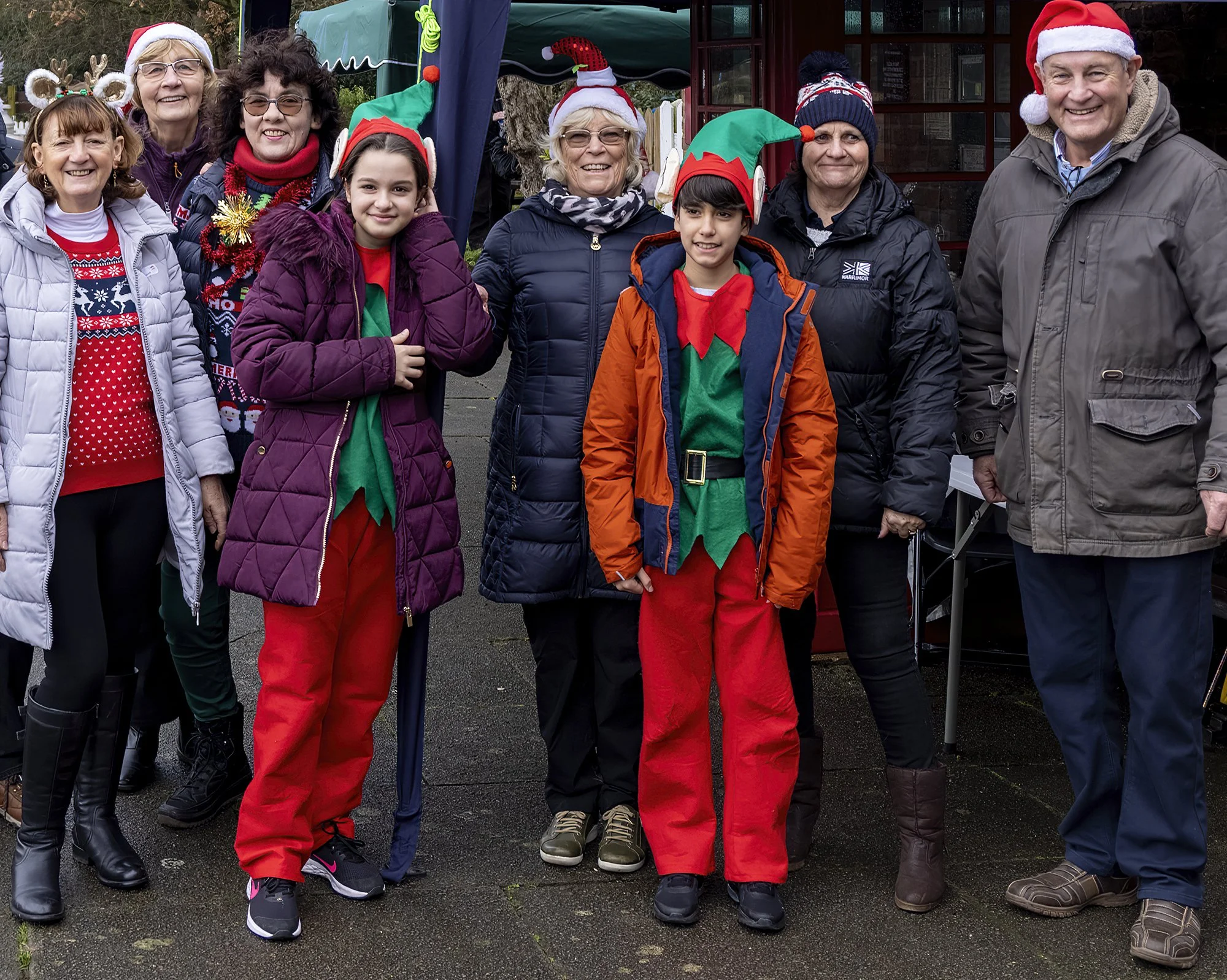 EPC elves bring seasonal cheer to support Hadlow Road Station Santa’s Grotto event