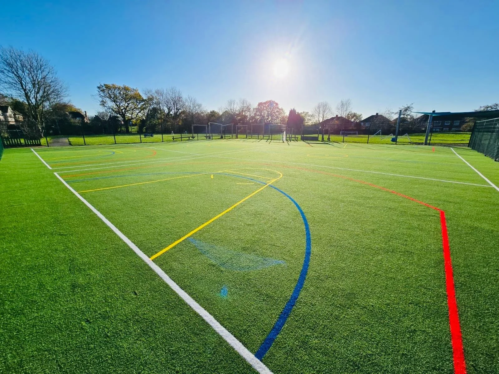 Handforth Grange Primary School unveils brand-New Multi-Use Games Area (MUGA)