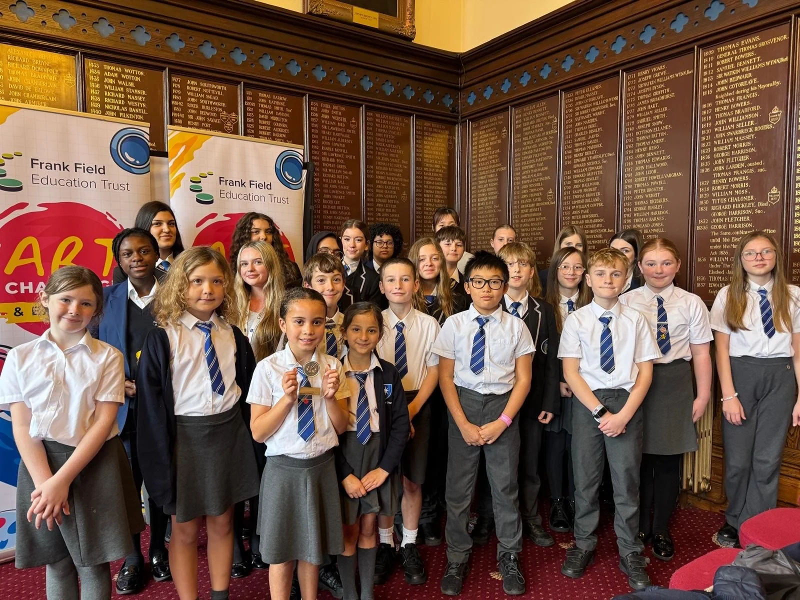 Frank Field’s Art Challenge &amp; Competition held at Chester Town Hall