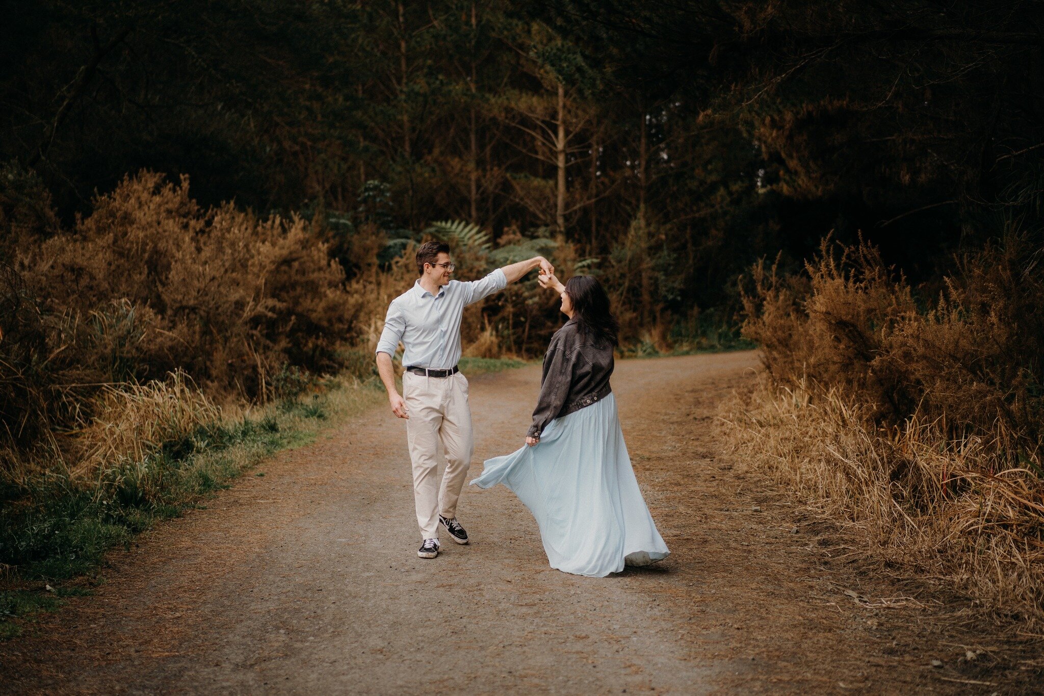 Vianne &amp; Cameron 

You dance love, and you dance joy, and you dance dreams. 
- Gene Kelly 

#engagementphotographer #engagementsession #engagementphotos #weddingphotographyweddingphotogr #aucklandweddingphotographer #aucklandphotographer #tashina