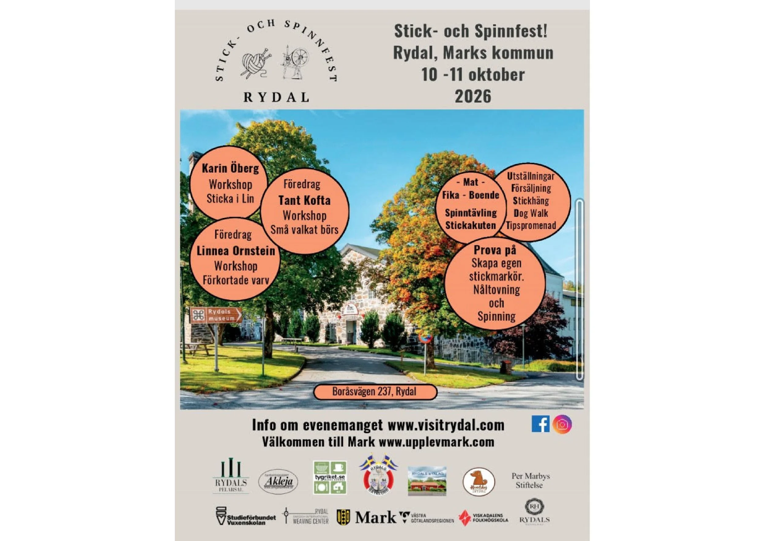 Stick och Spinnfest i Rydal