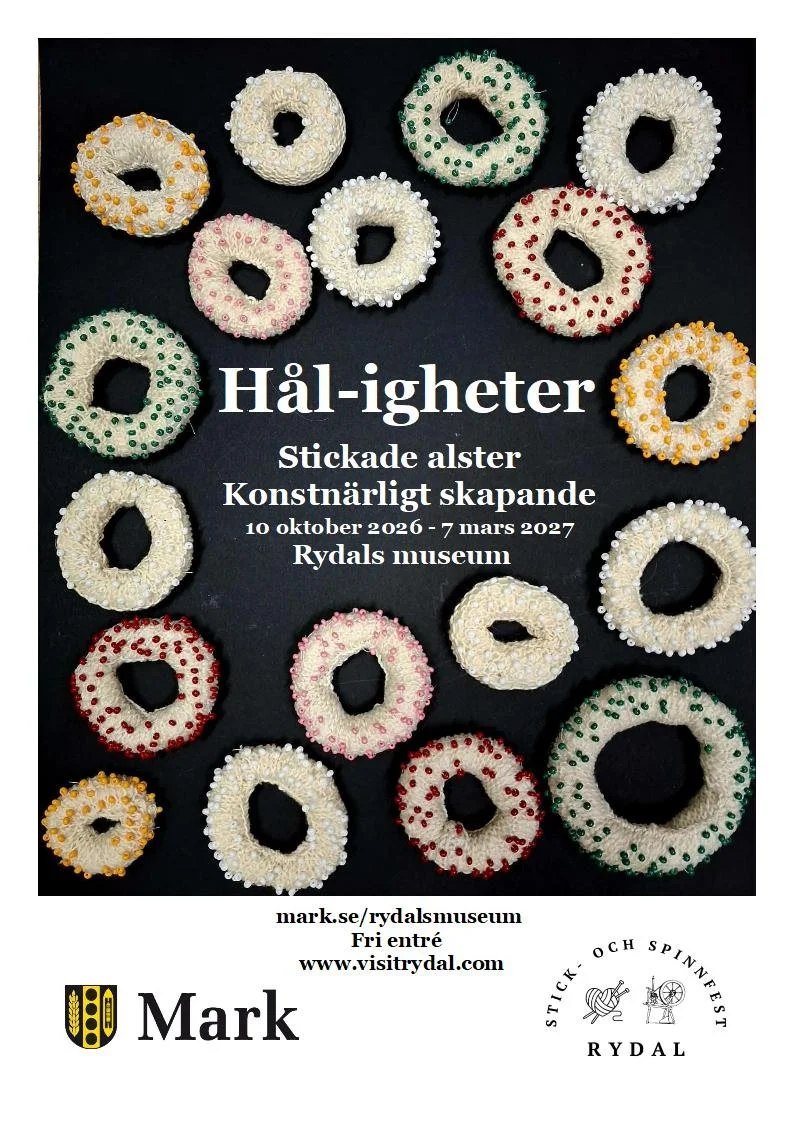 "Hål-igheter" Stickade alster - konstnärligt skapande