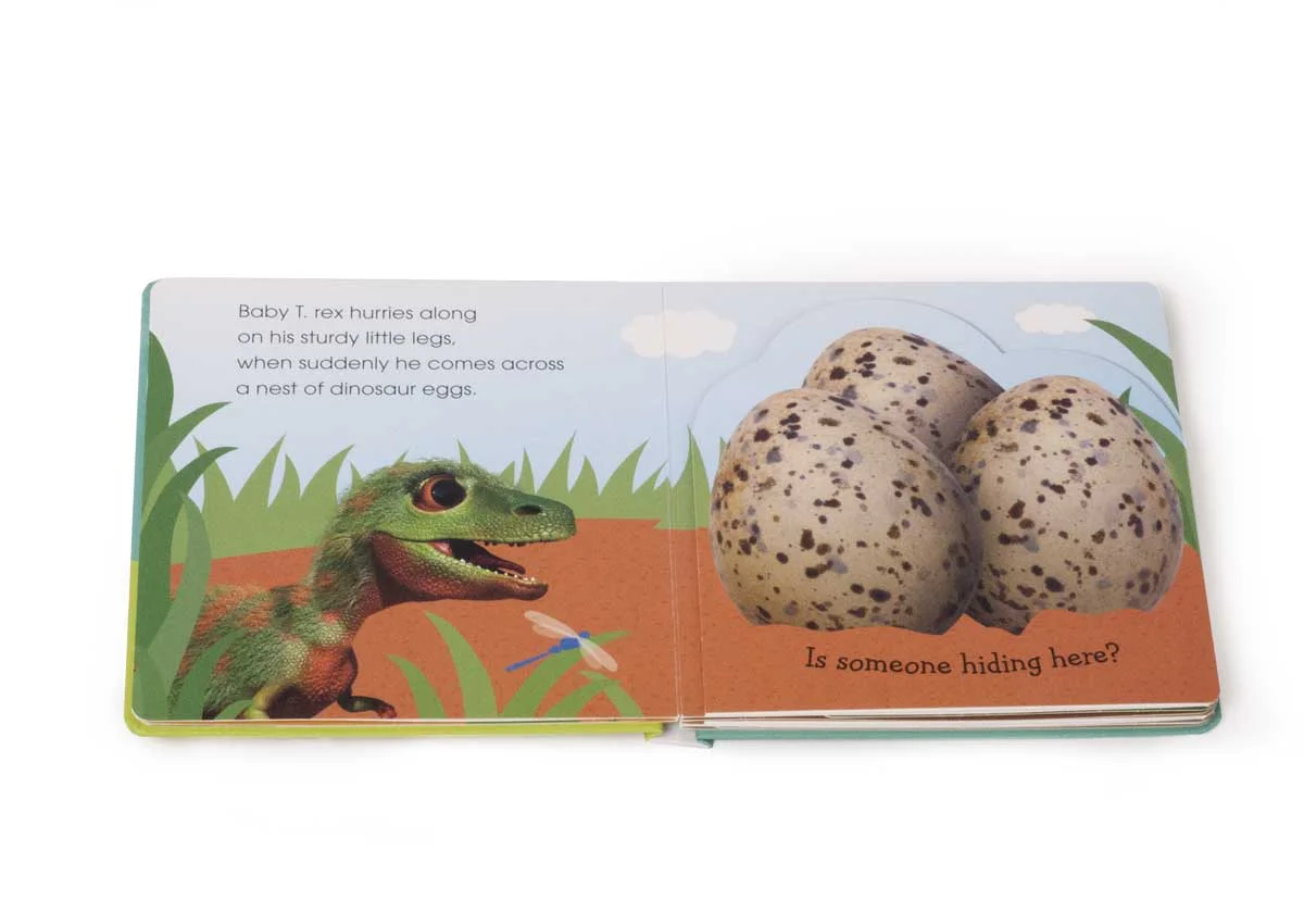 pop up peekaboo baby dinosaur