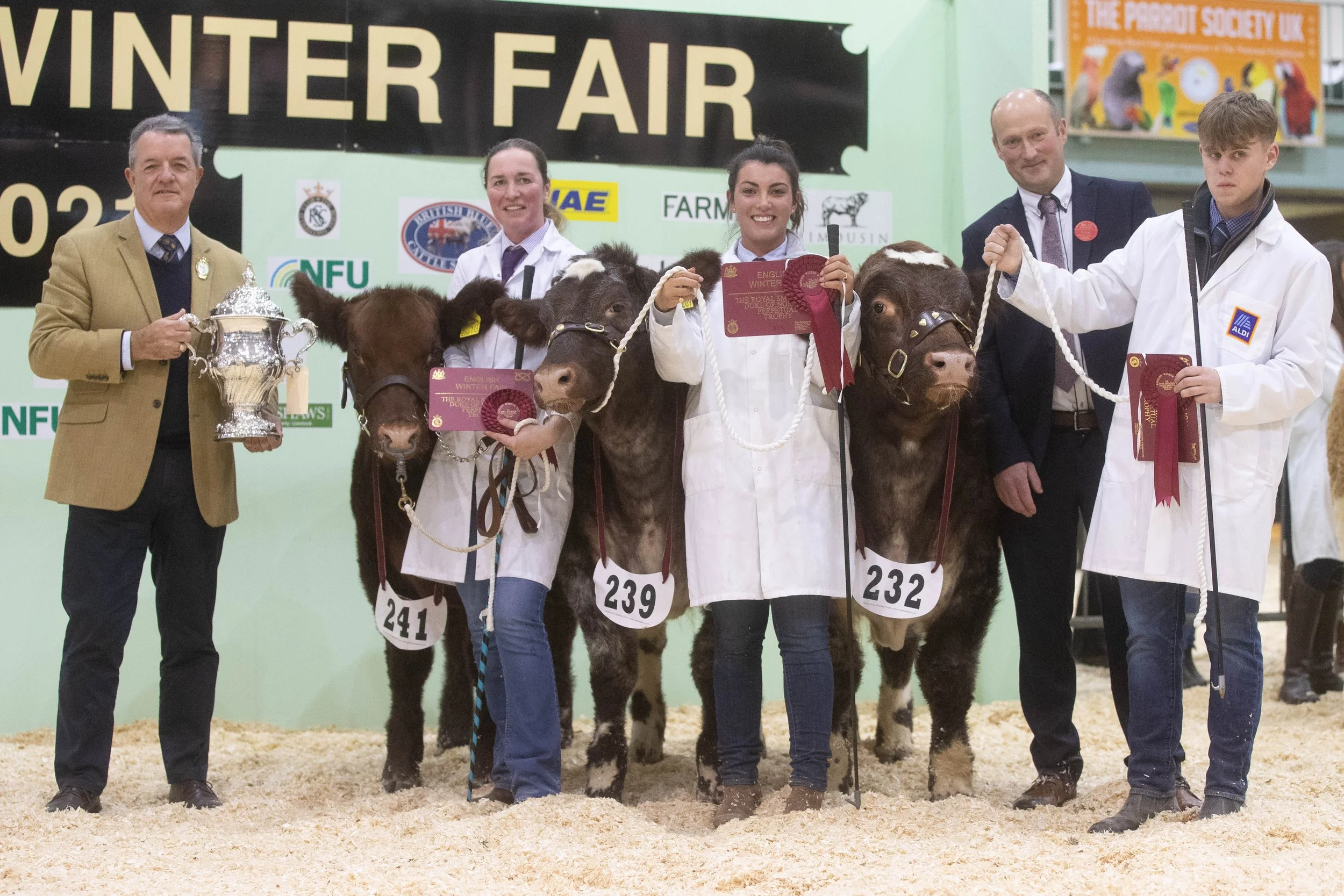 STRONG SHOWING AT ENGLISH WINTER FAIR