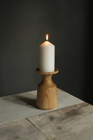 Ash Pillar Candle Stands Selwyn House