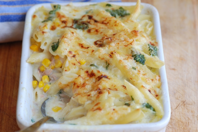 White Fish and Broccoli Pie with Sweetcorn