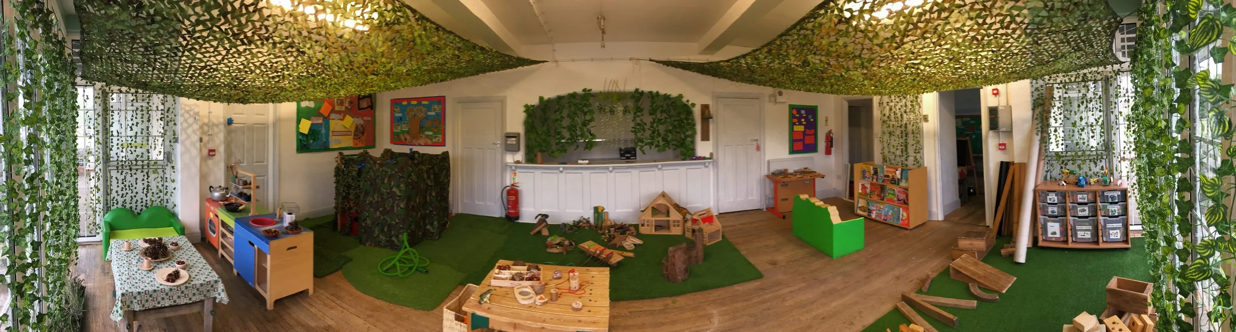 Our new Forest school classroom !
