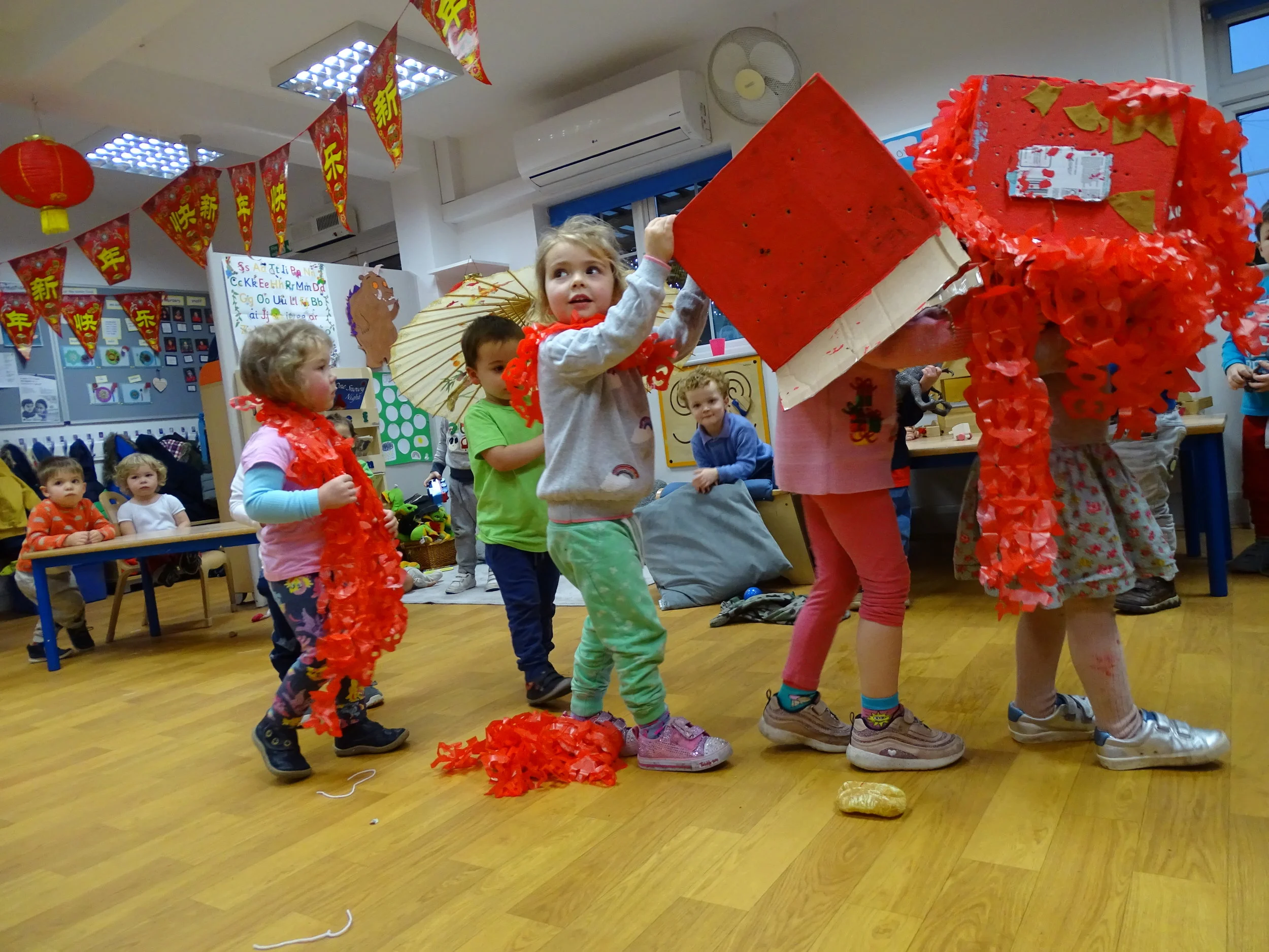 Dragon dance!
